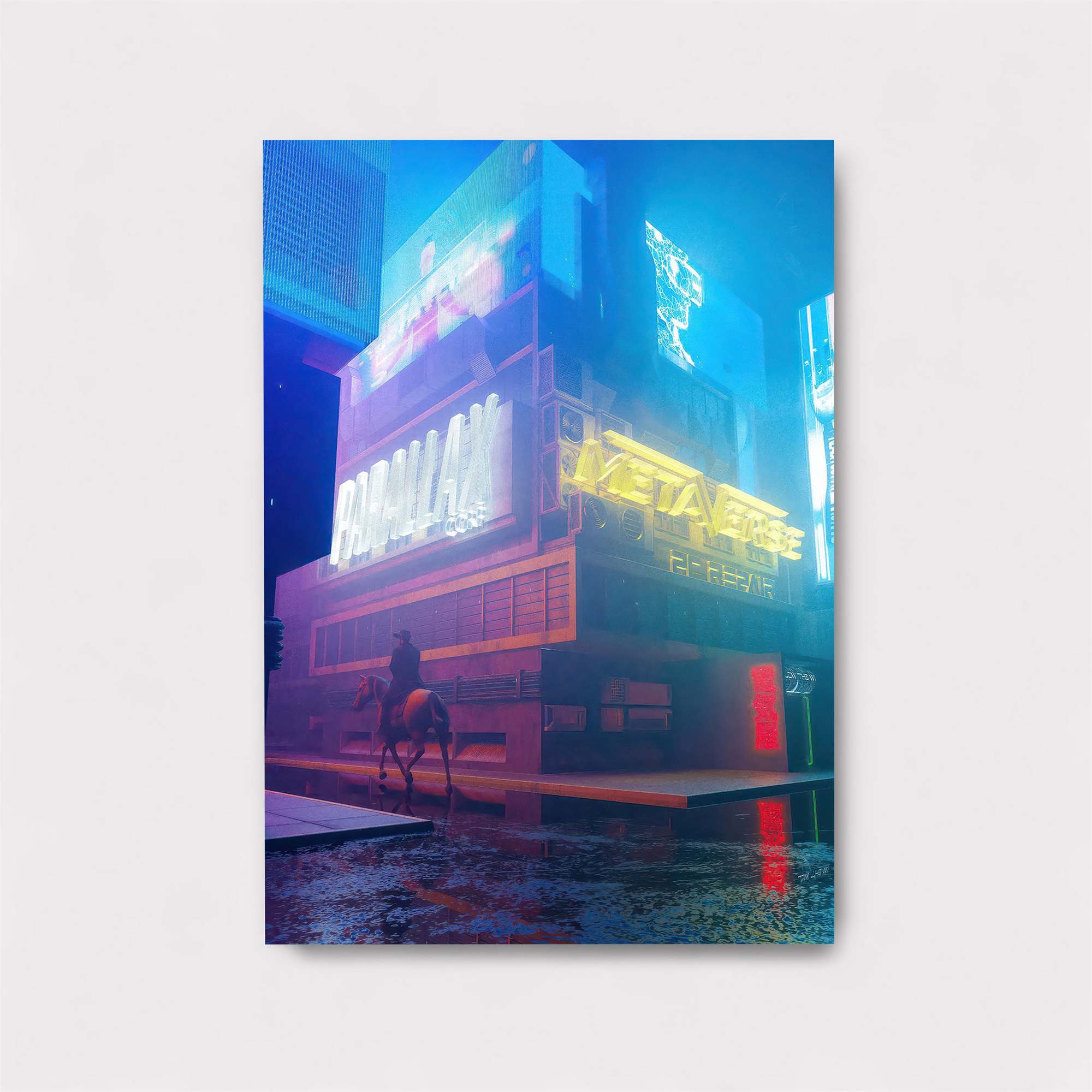 Neon Rider Safe Wall Magnetic / M