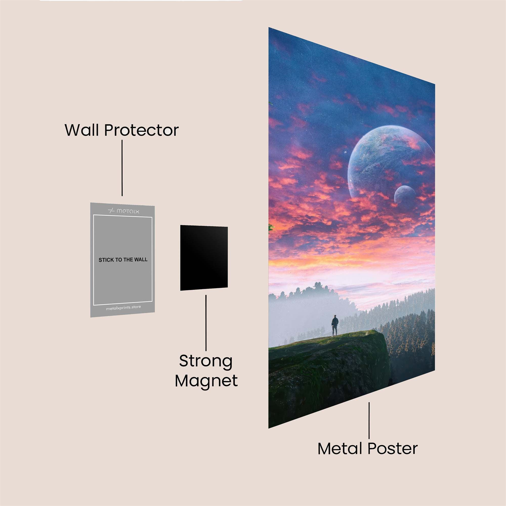 Explorer Serene Safe Wall Magnetic / M