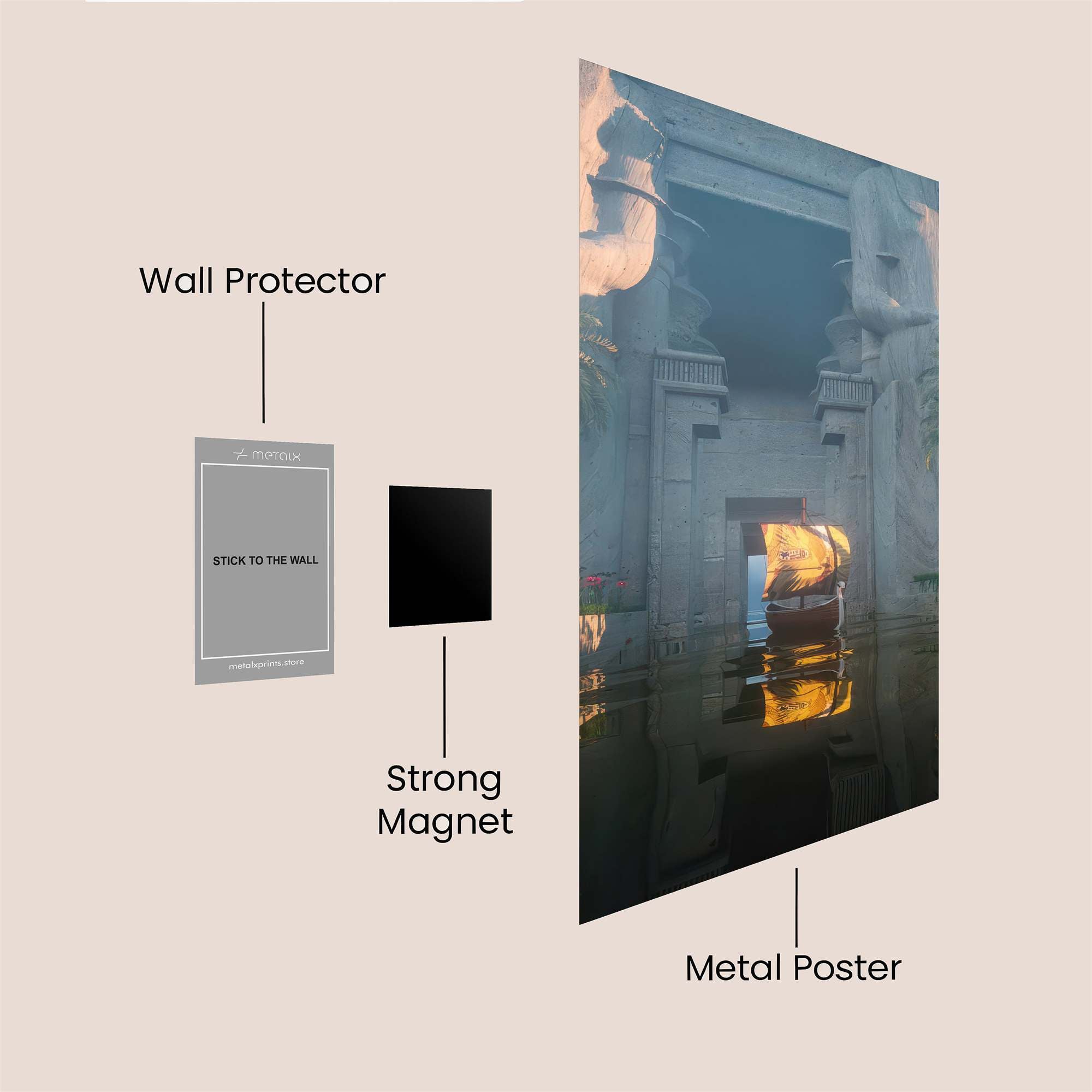 Pharaoh's Serenity Safe Wall Magnetic / M