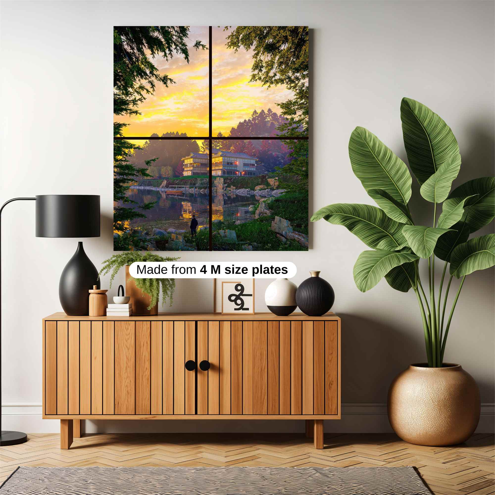 Sunset Serenity Safe Wall Magnetic / M