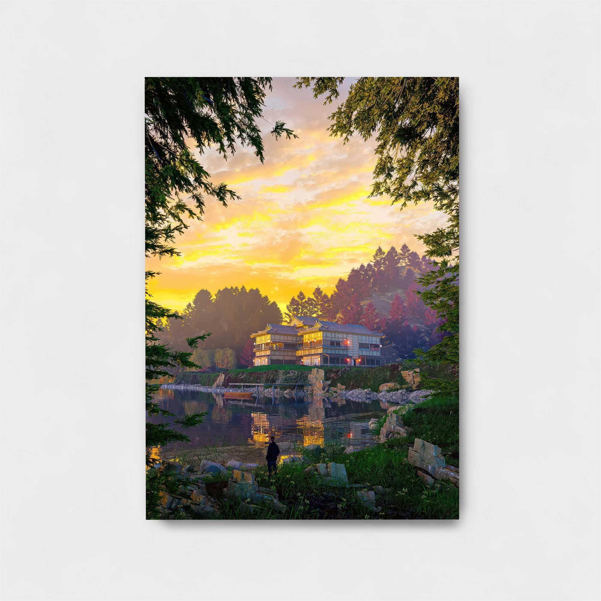 Sunset Serenity Safe Wall Magnetic / M