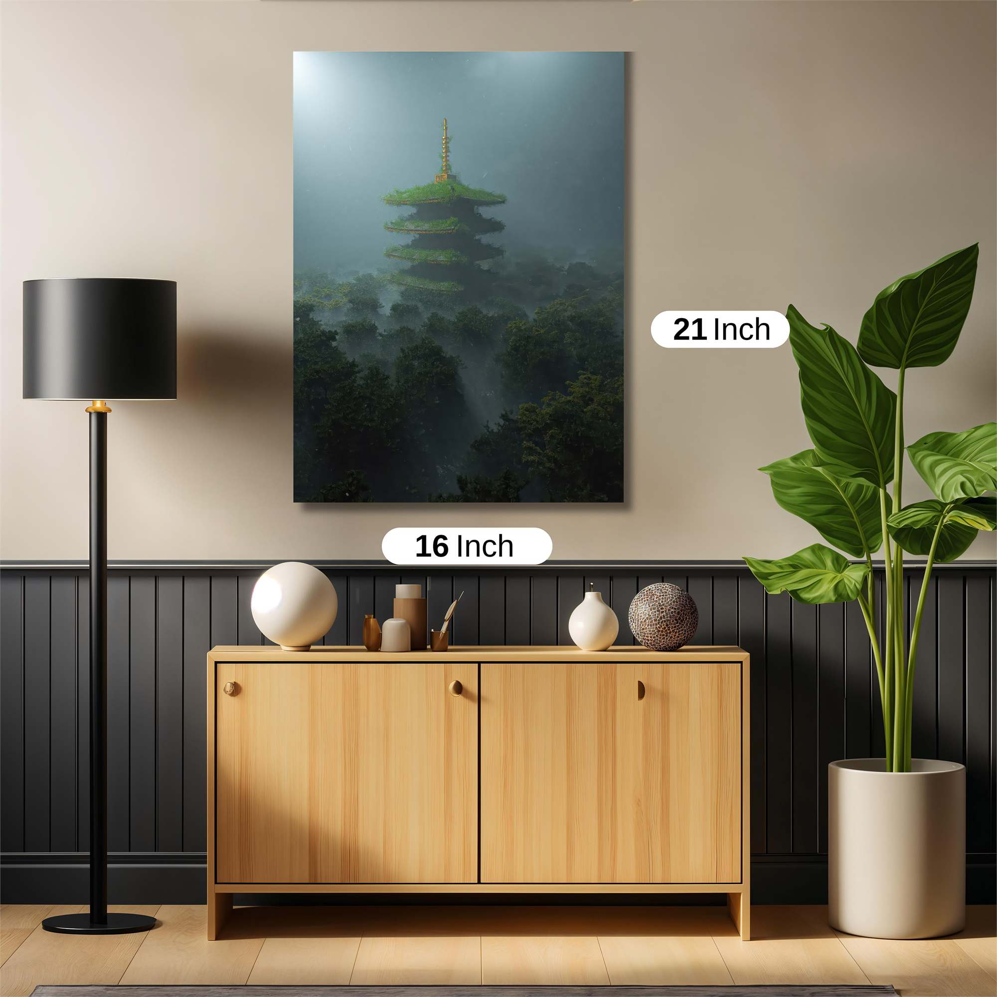 Pagoda Serenity Safe Wall Magnetic / M