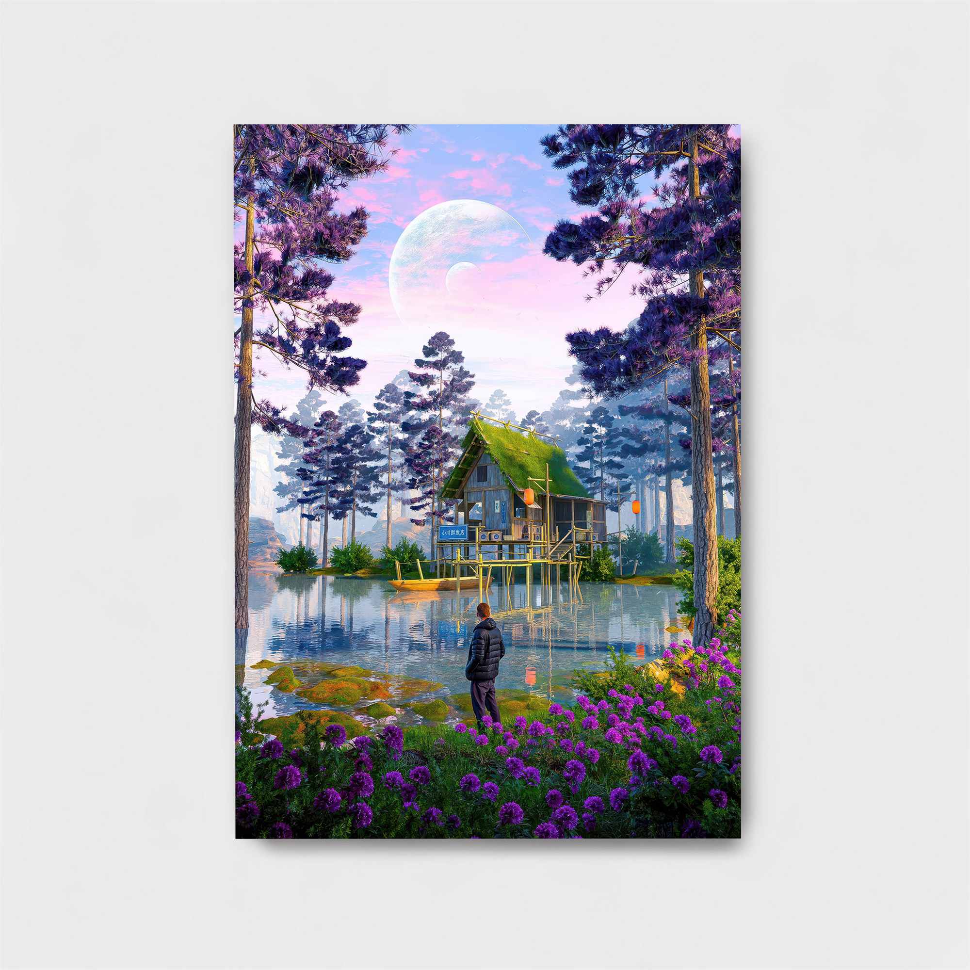 Moonlit Tranquility Safe Wall Magnetic / M