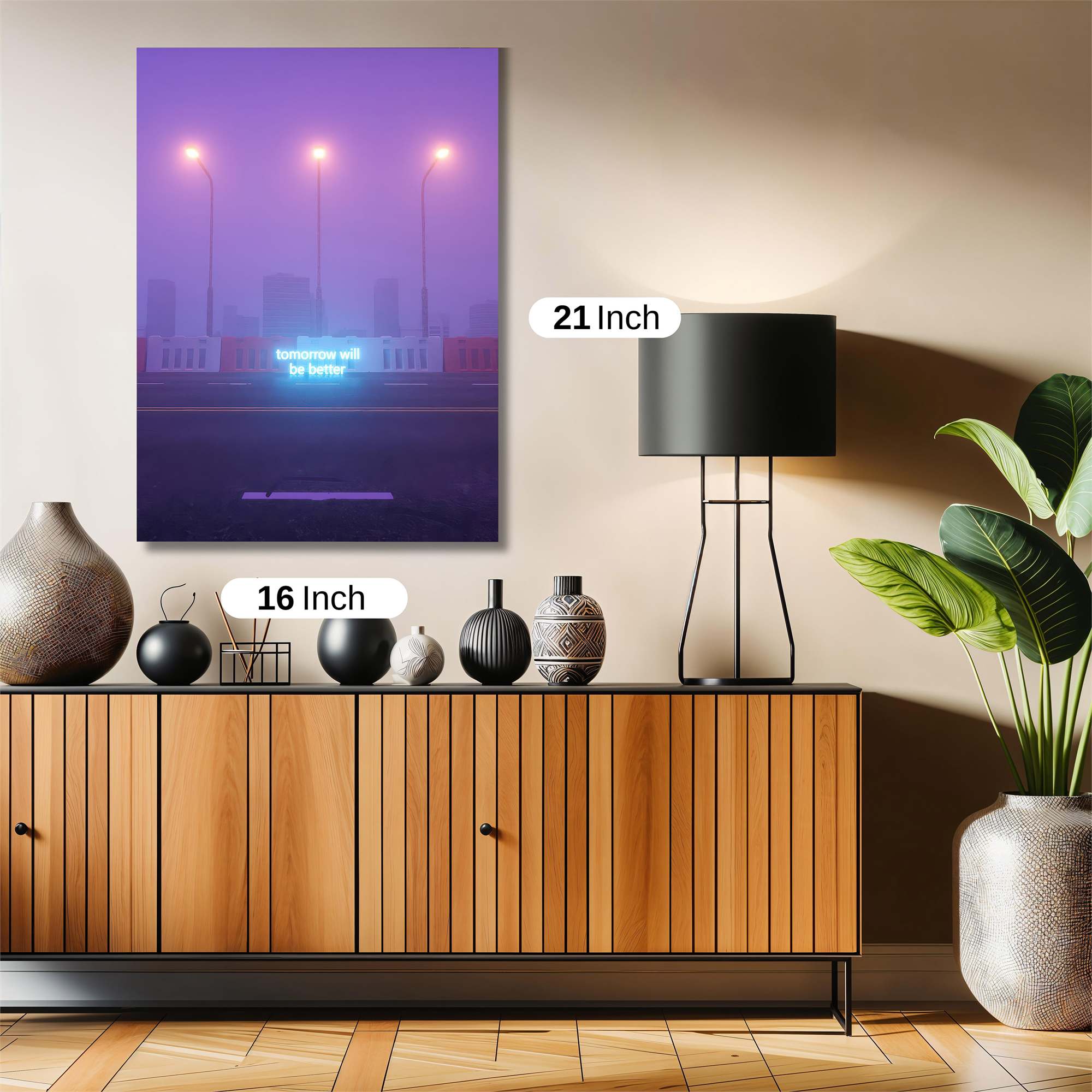 Hopeful Horizon Safe Wall Magnetic / M