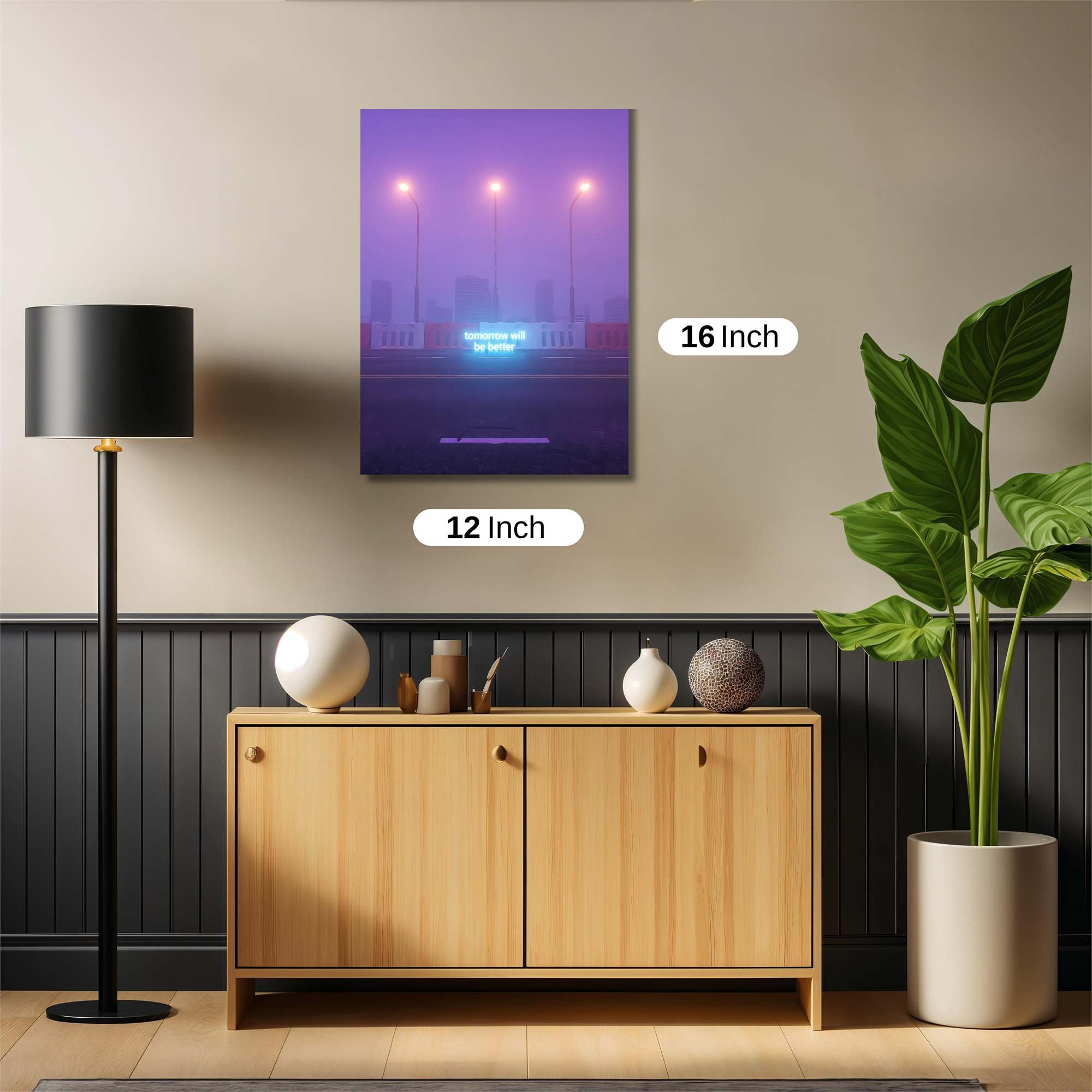 Hopeful Horizon Safe Wall Magnetic / M