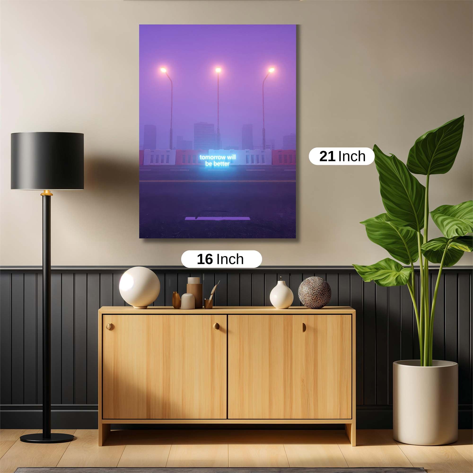 Hopeful Horizon Safe Wall Magnetic / M