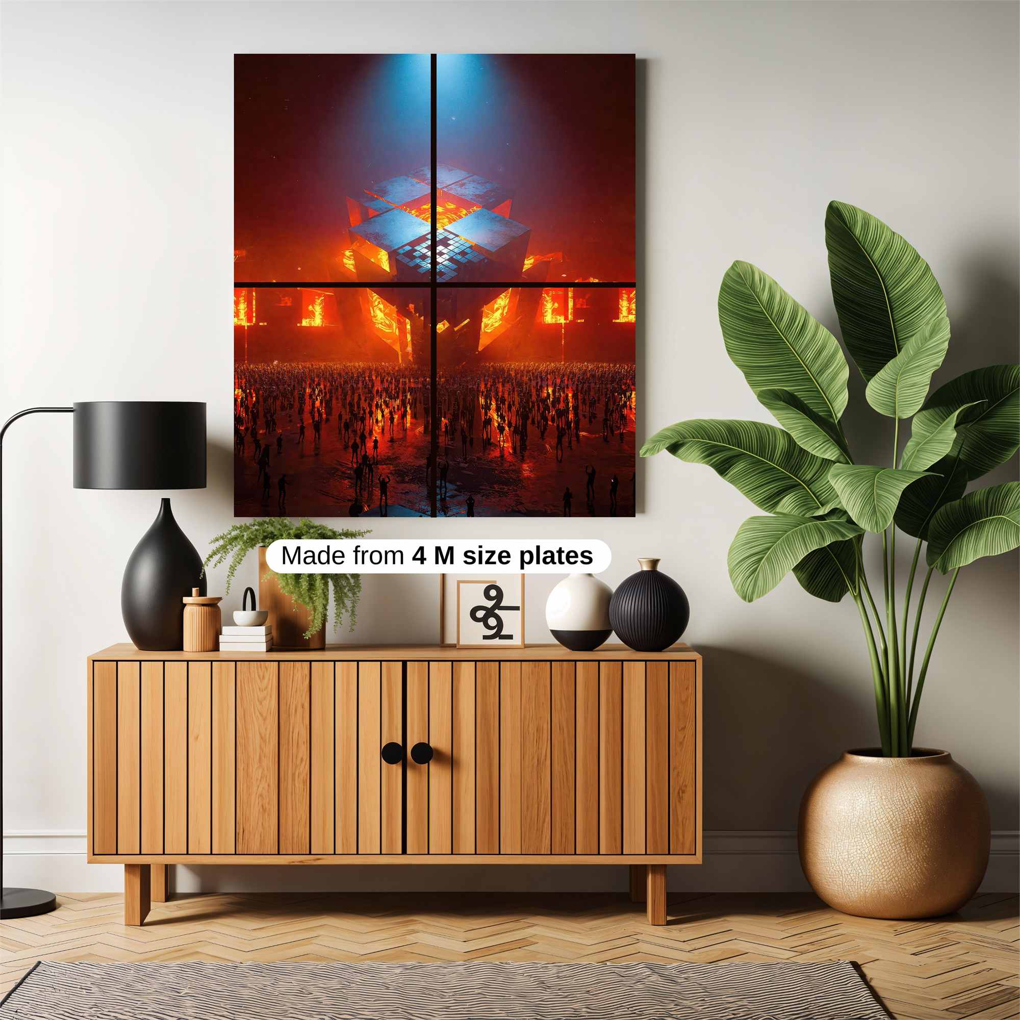 Cube Radiance Safe Wall Magnetic / M