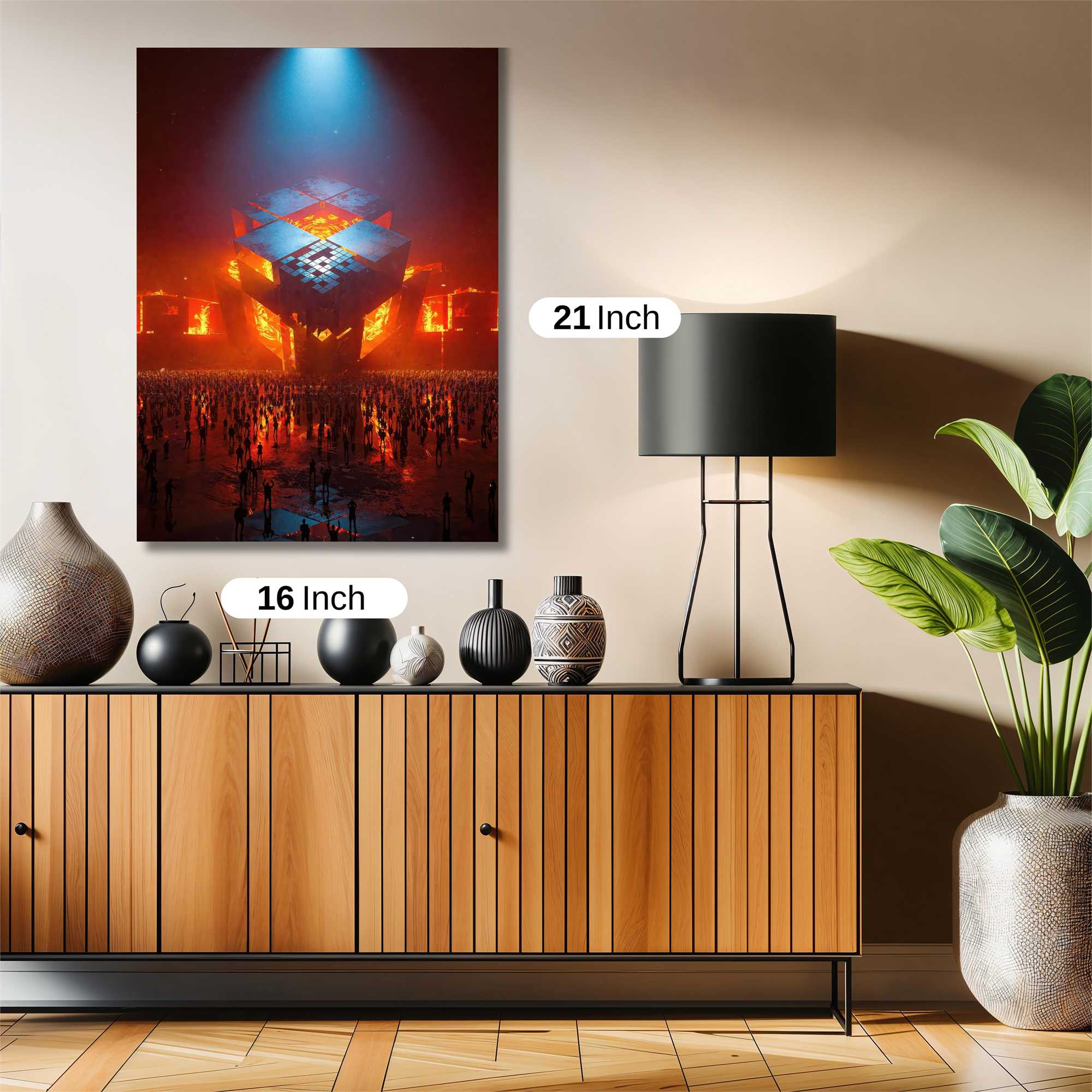 Cube Radiance Safe Wall Magnetic / M
