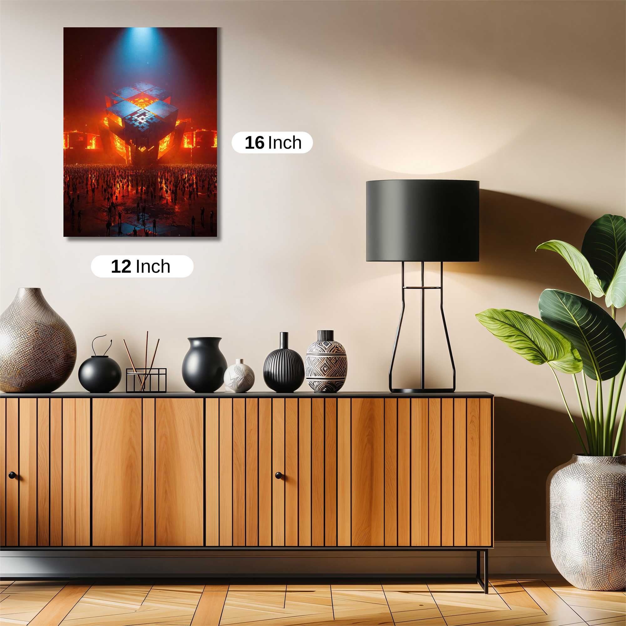 Cube Radiance Safe Wall Magnetic / M