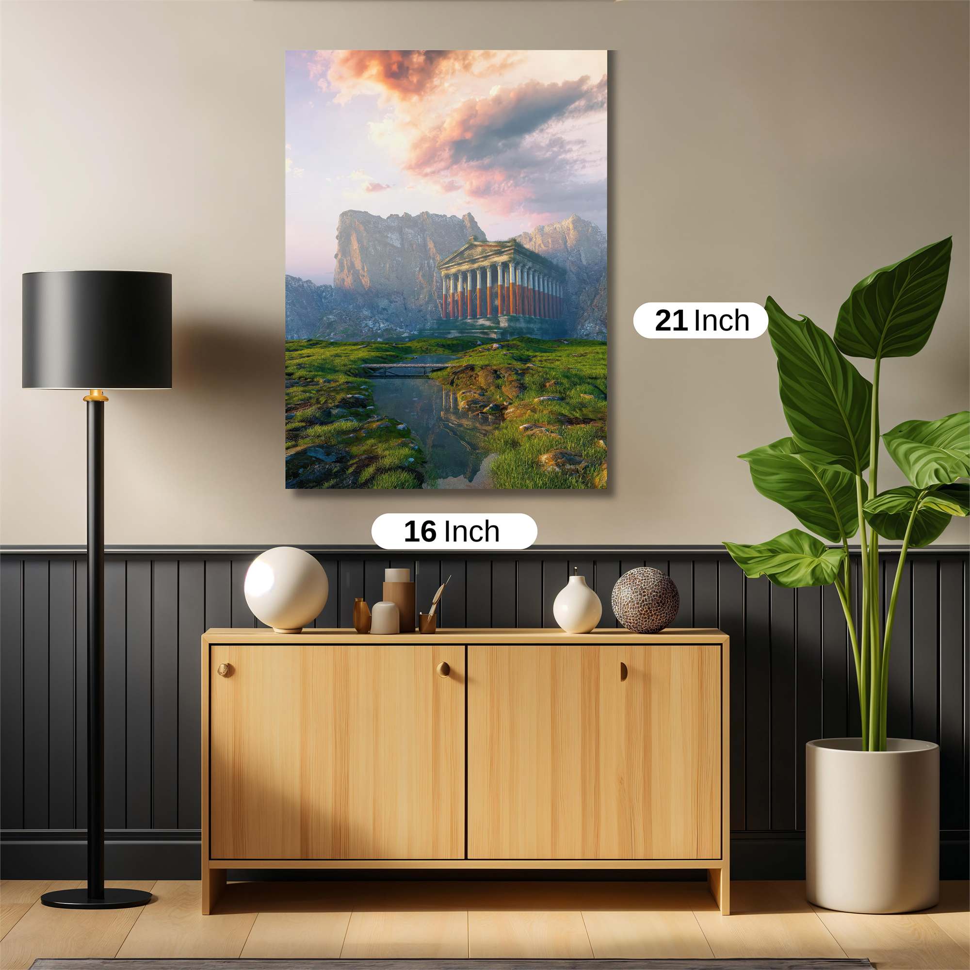 Parthenon Serenity Safe Wall Magnetic / M