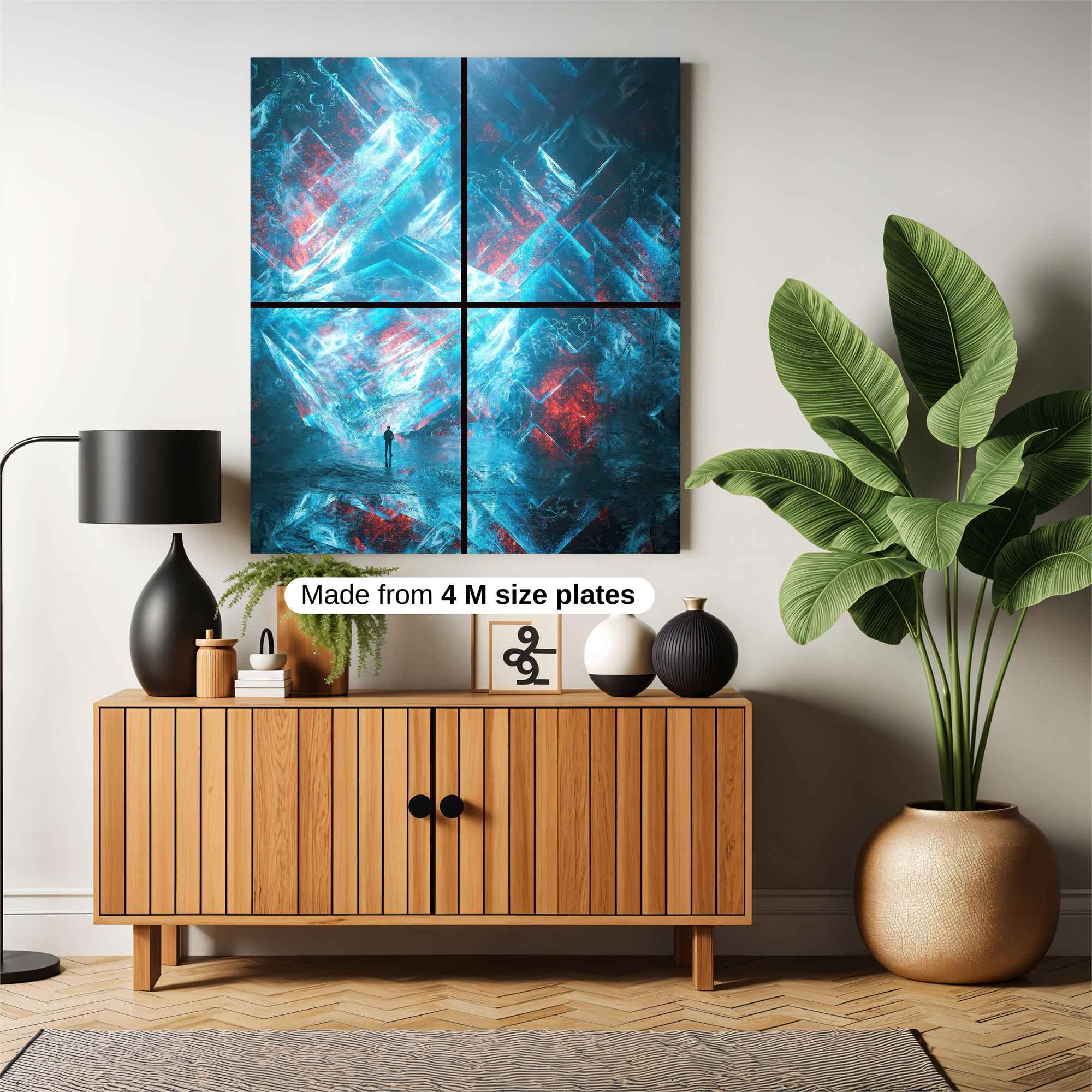 Crystal Solitude Safe Wall Magnetic / M