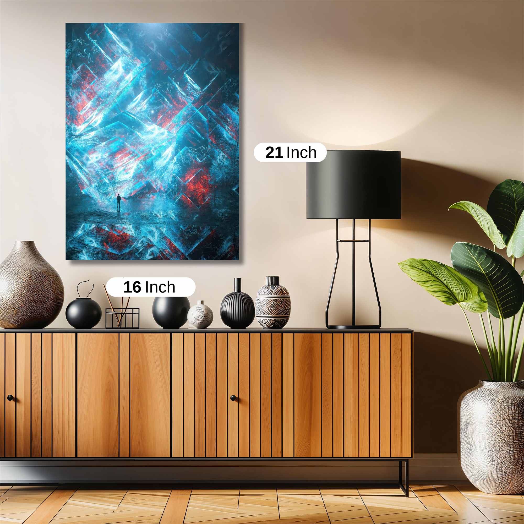 Crystal Solitude Safe Wall Magnetic / M