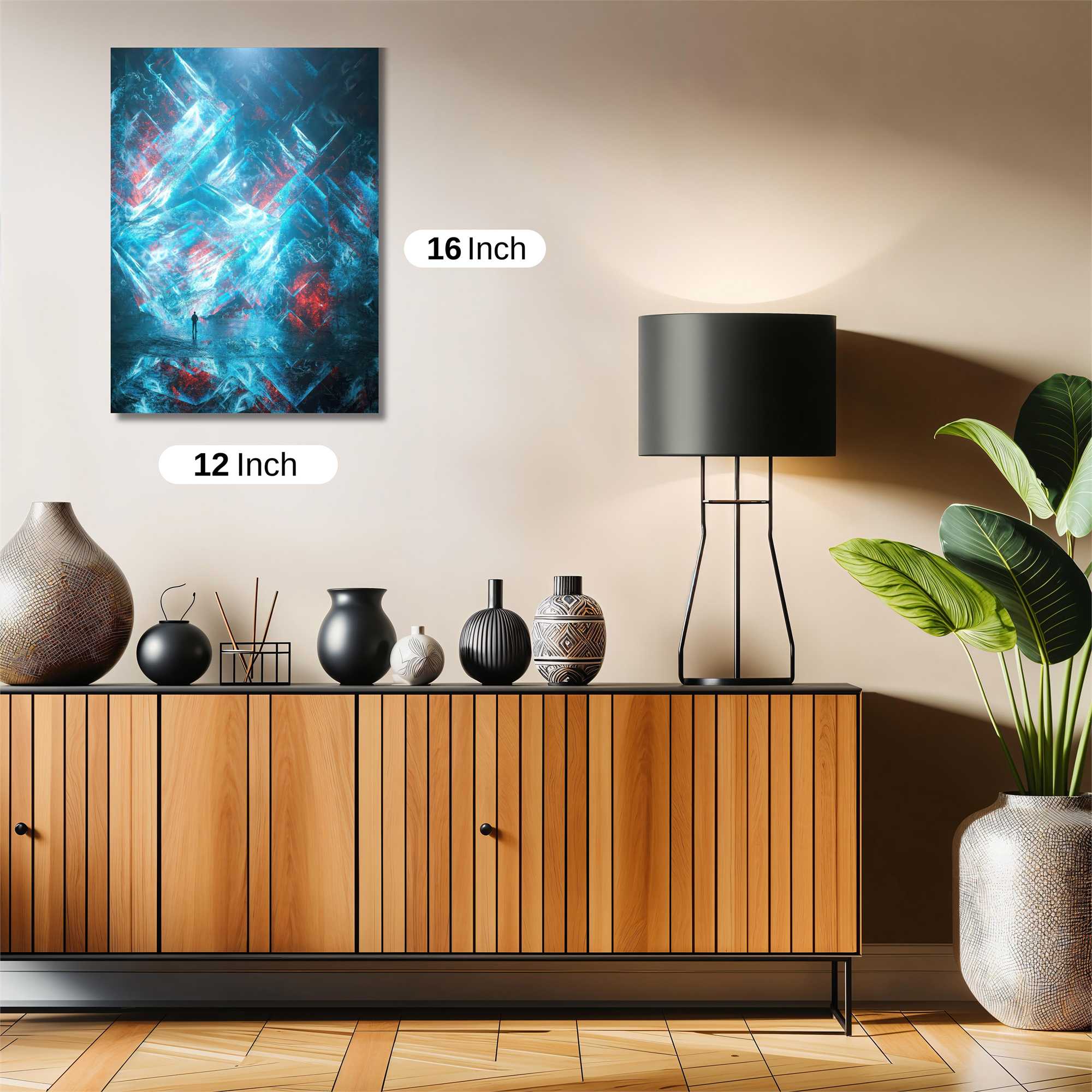 Crystal Solitude Safe Wall Magnetic / M
