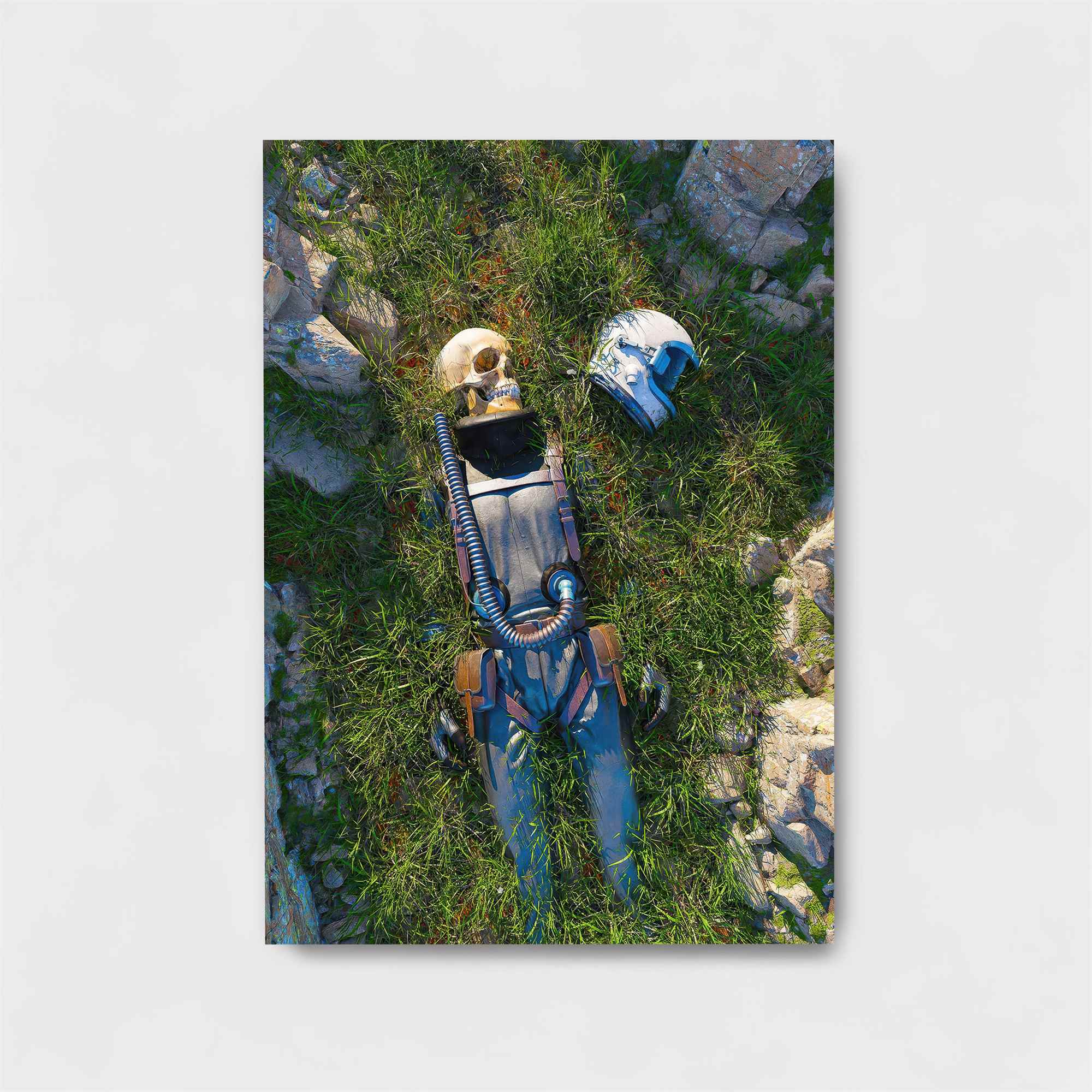 Astronaut Desolate Safe Wall Magnetic / M