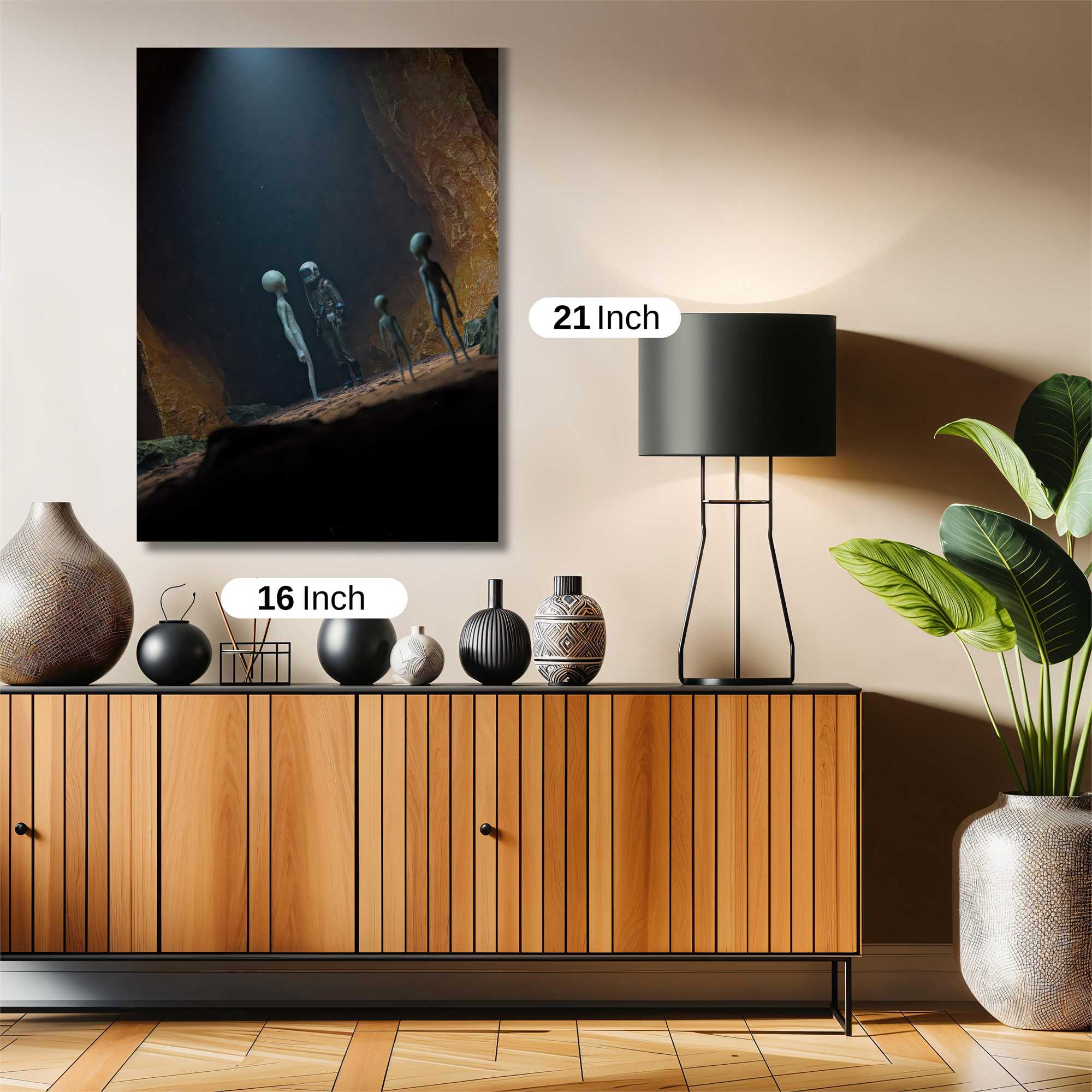 Alien Encounter Safe Wall Magnetic / M