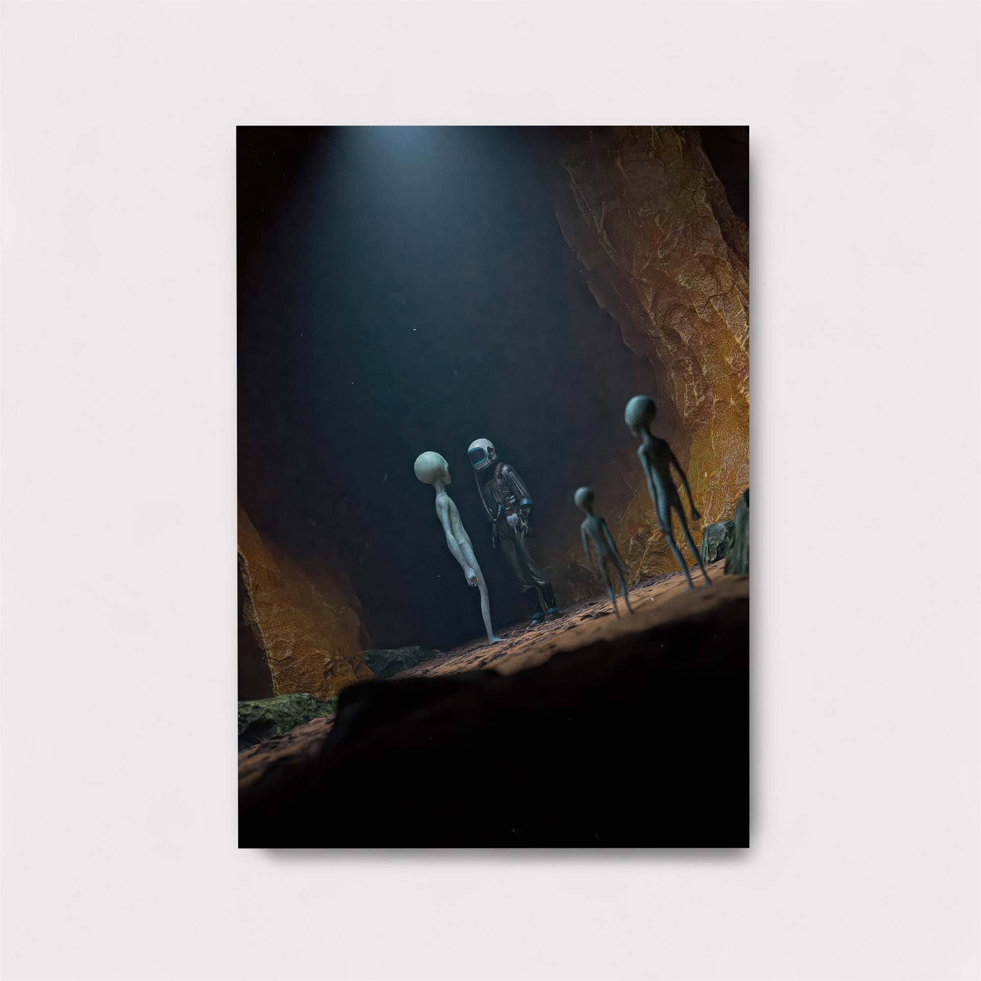 Alien Encounter Safe Wall Magnetic / M