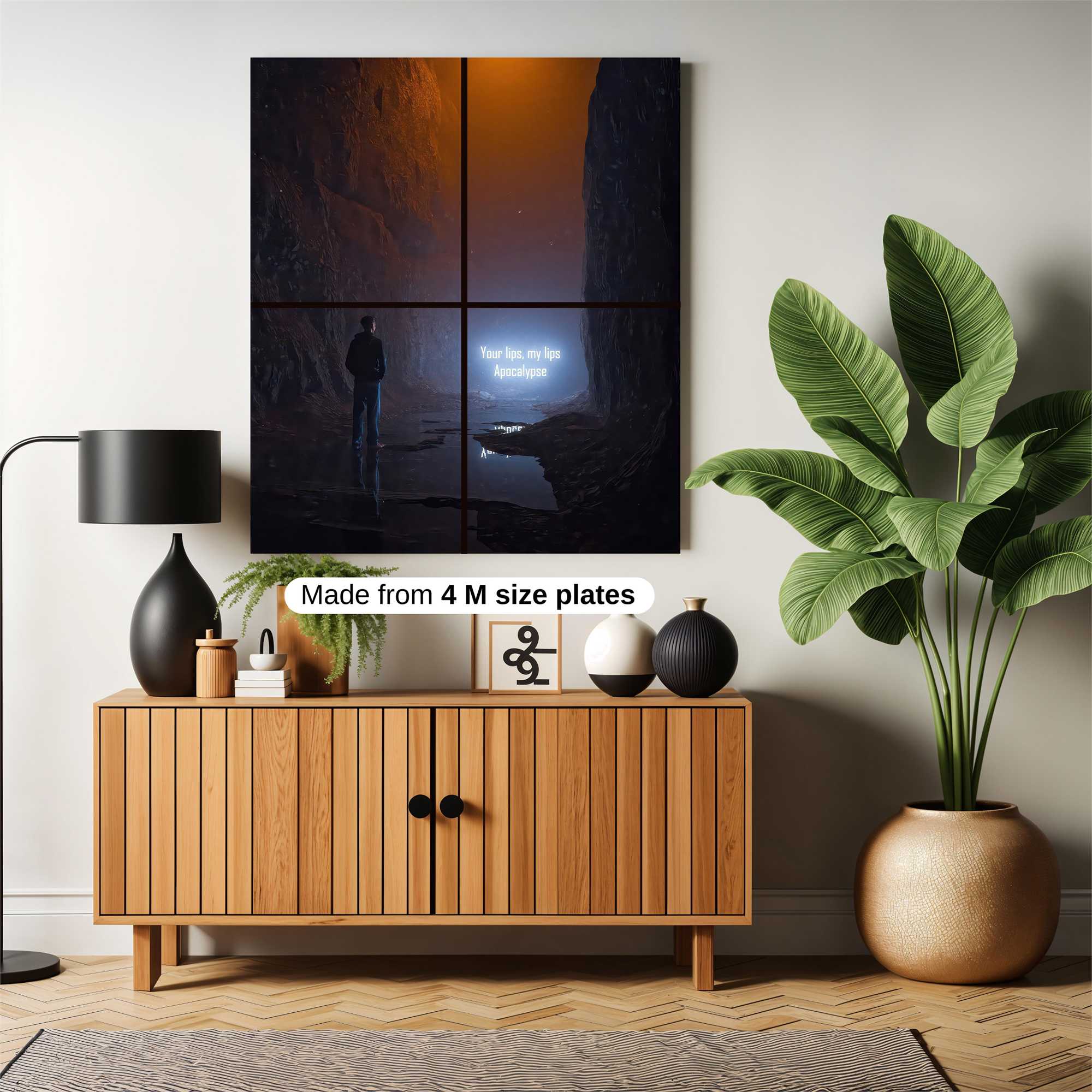 Canyon Solitude Safe Wall Magnetic / M