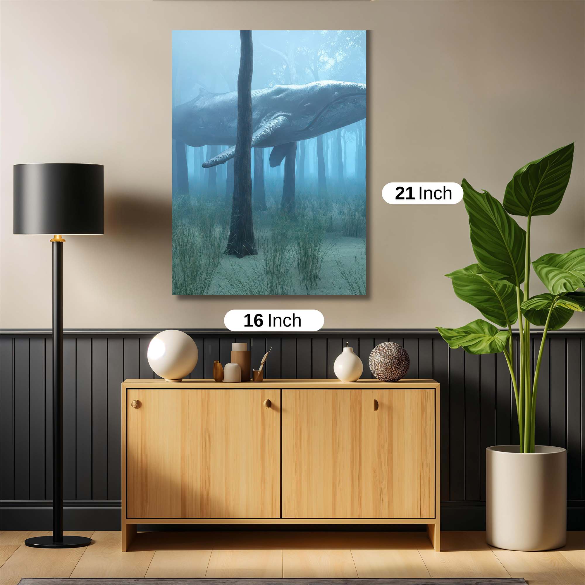Blue Enigma Safe Wall Magnetic / M