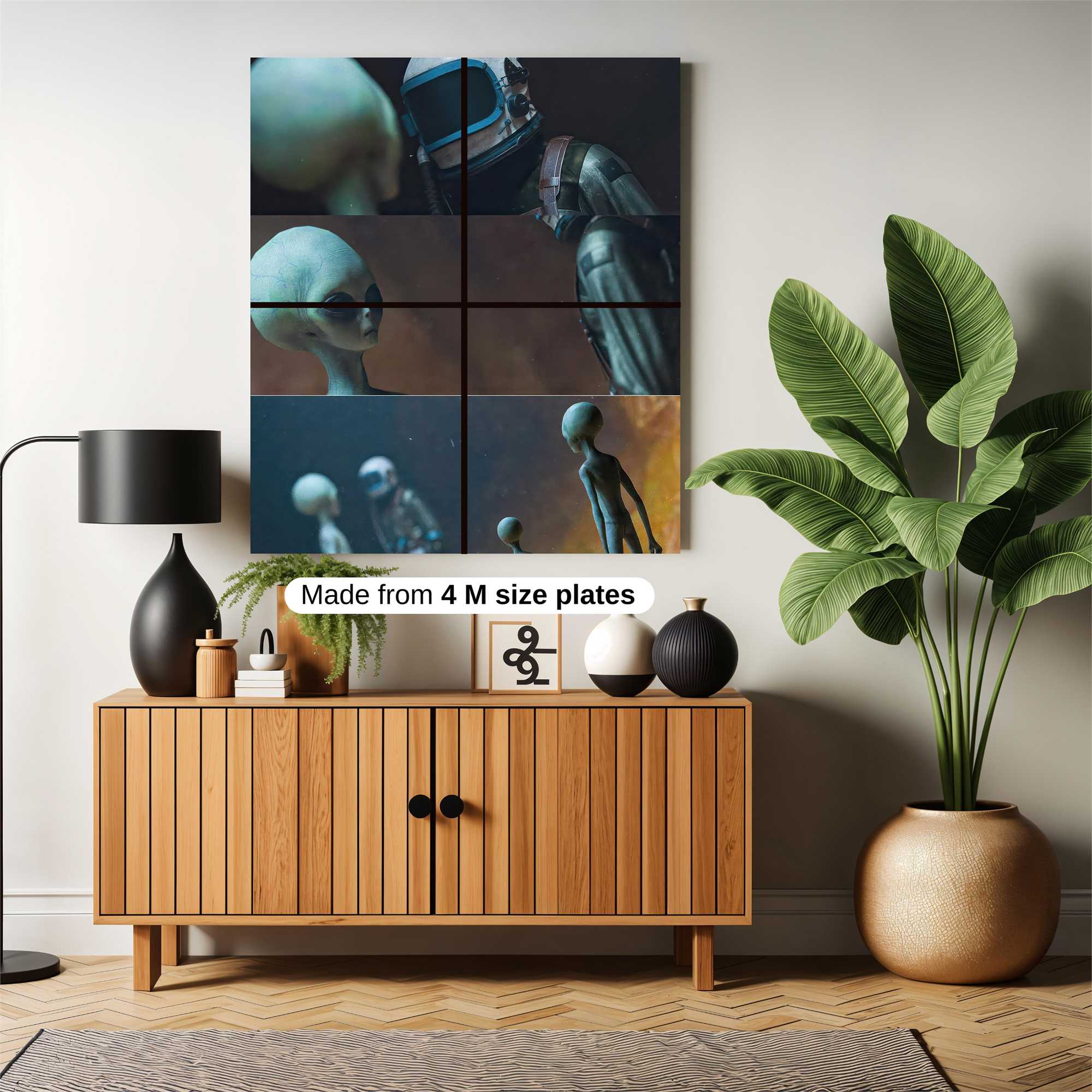 Alien Encounter Safe Wall Magnetic / M