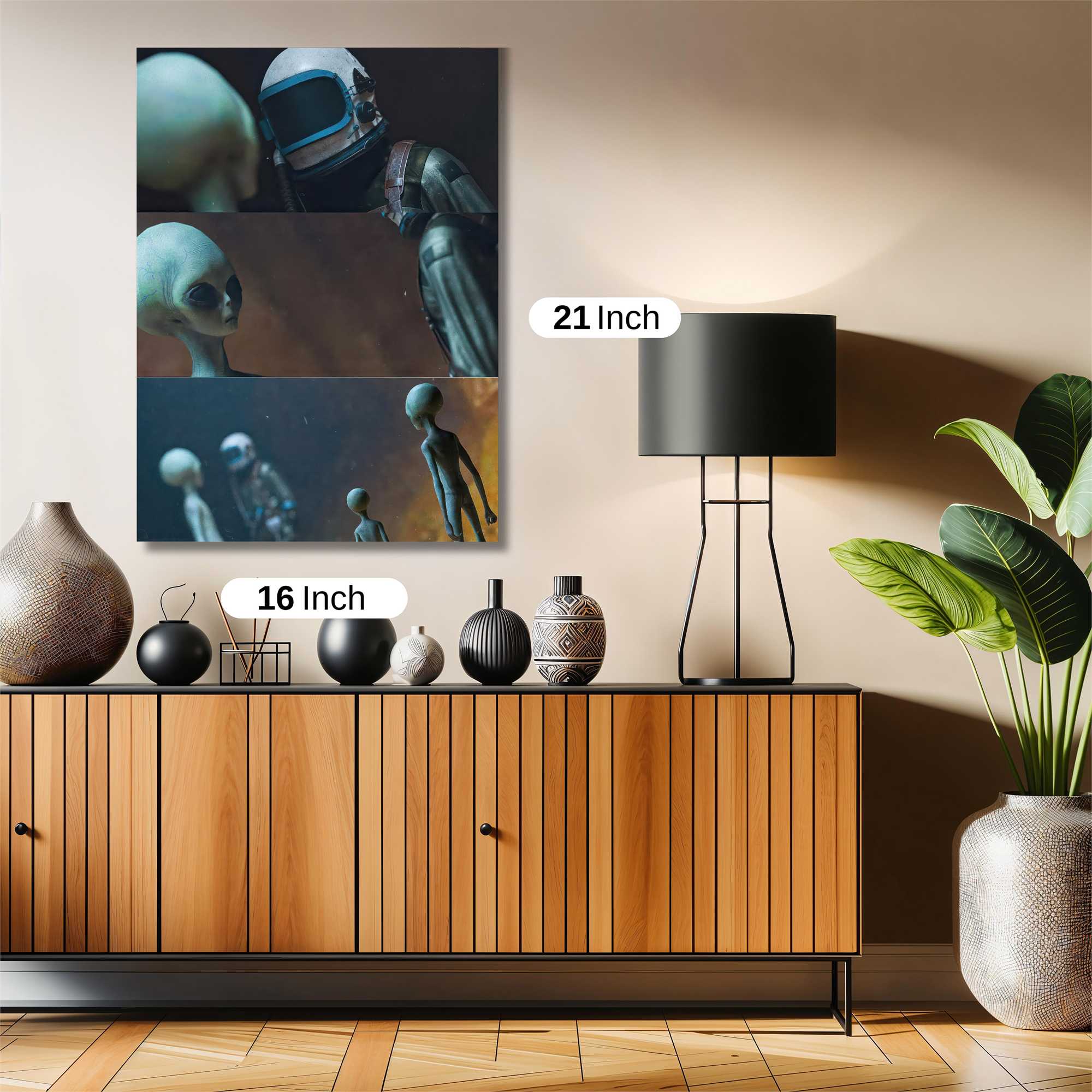 Alien Encounter Safe Wall Magnetic / M
