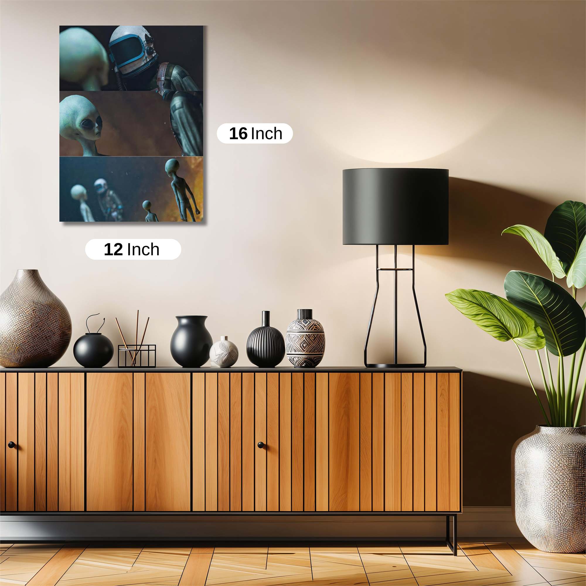 Alien Encounter Safe Wall Magnetic / M