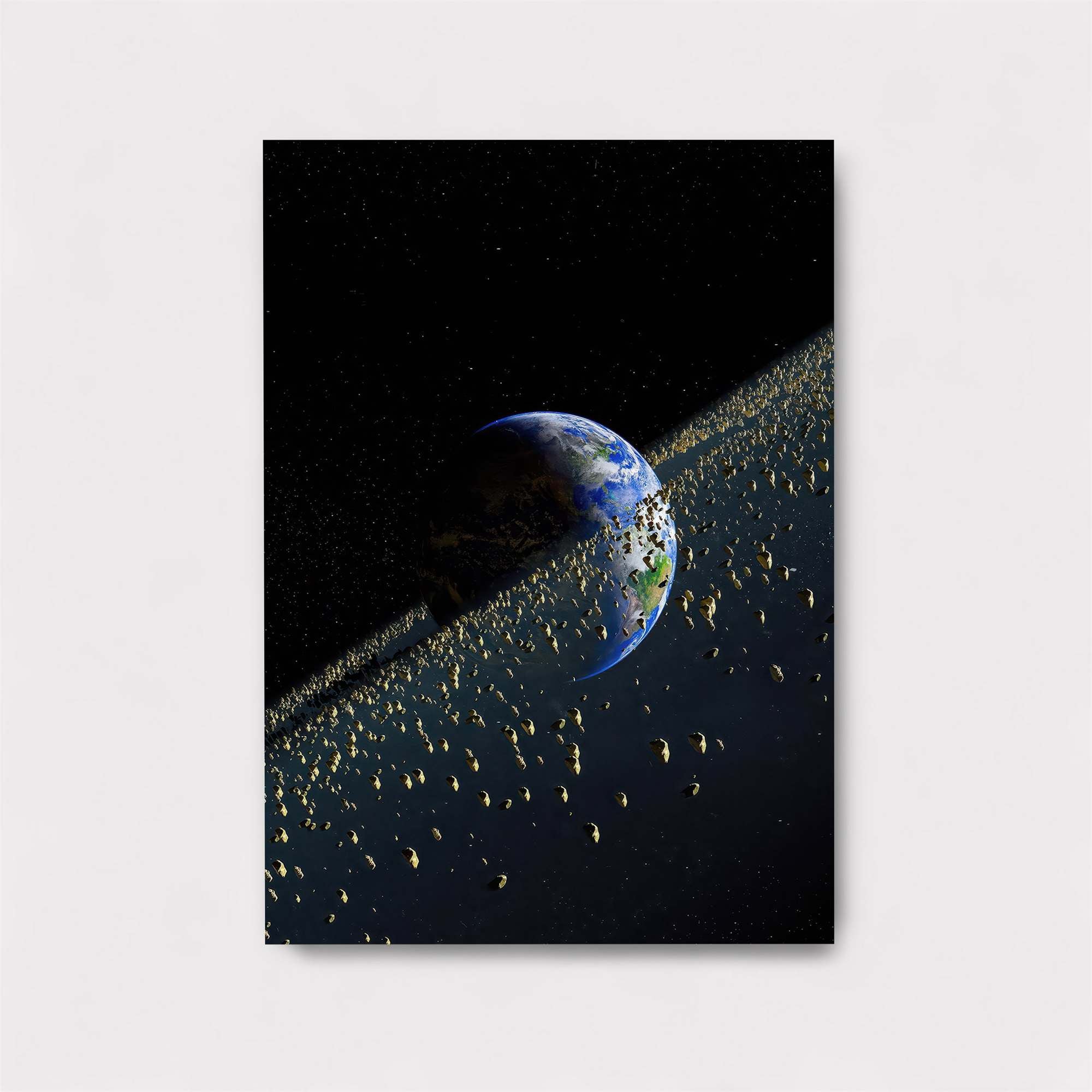 Earth Eclipsed Safe Wall Magnetic / M