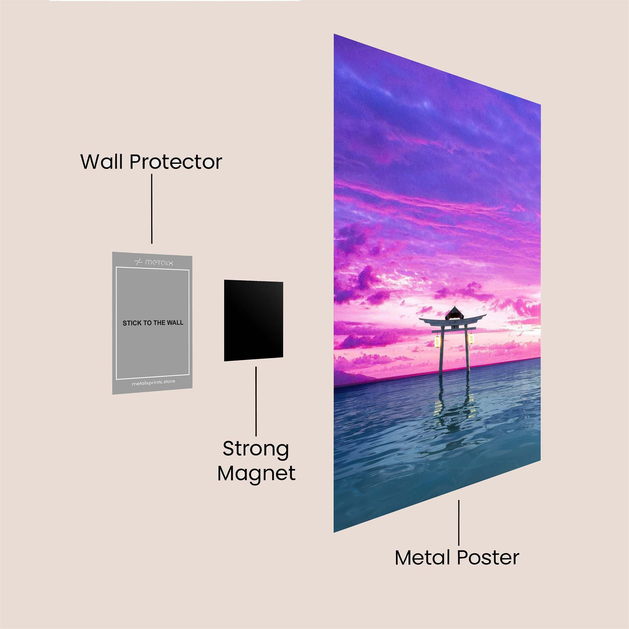 Torii Tranquility Safe Wall Magnetic / M
