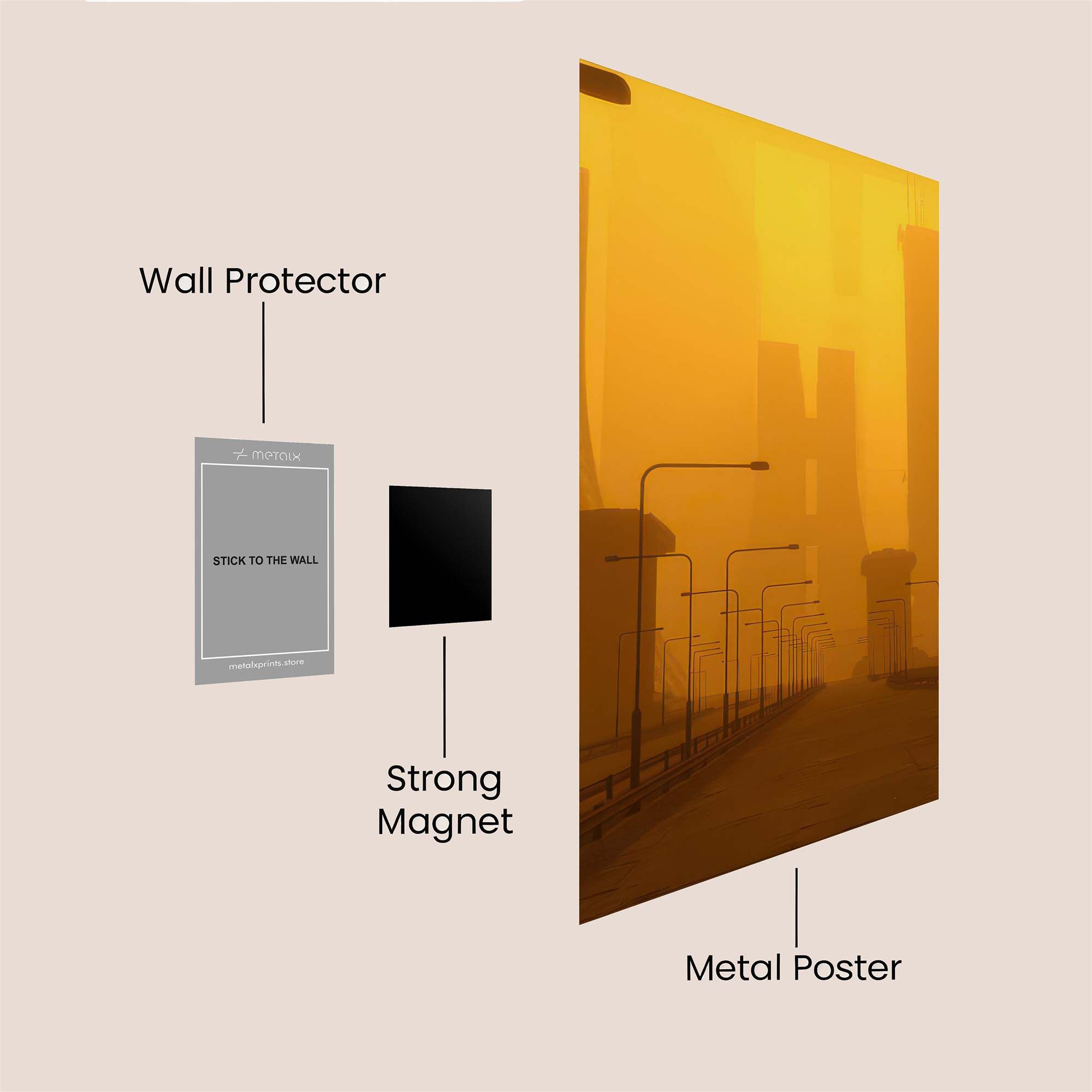 Battery Enigma Safe Wall Magnetic / M