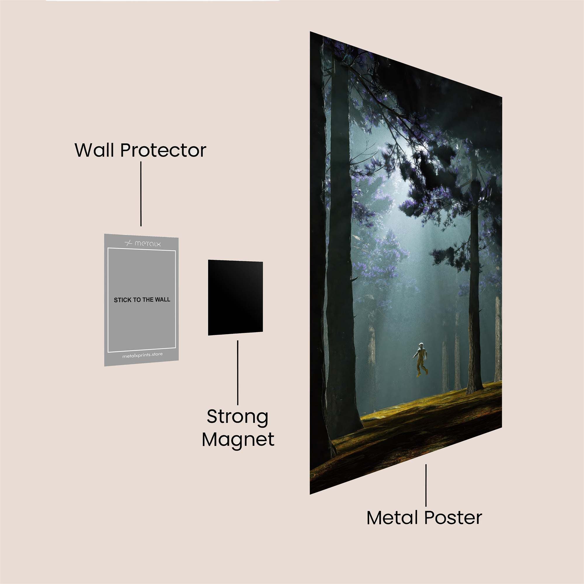 Forest Enigma Safe Wall Magnetic / M