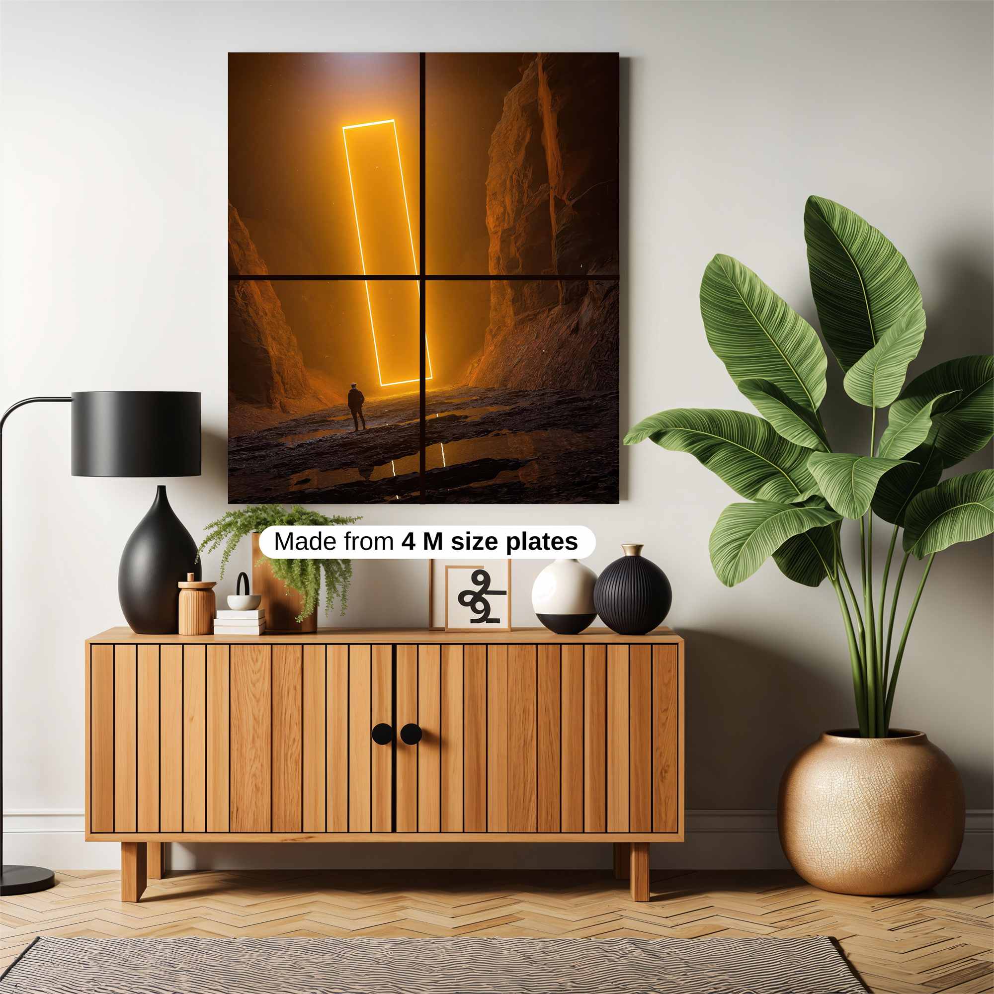 Portal Mystery Safe Wall Magnetic / M