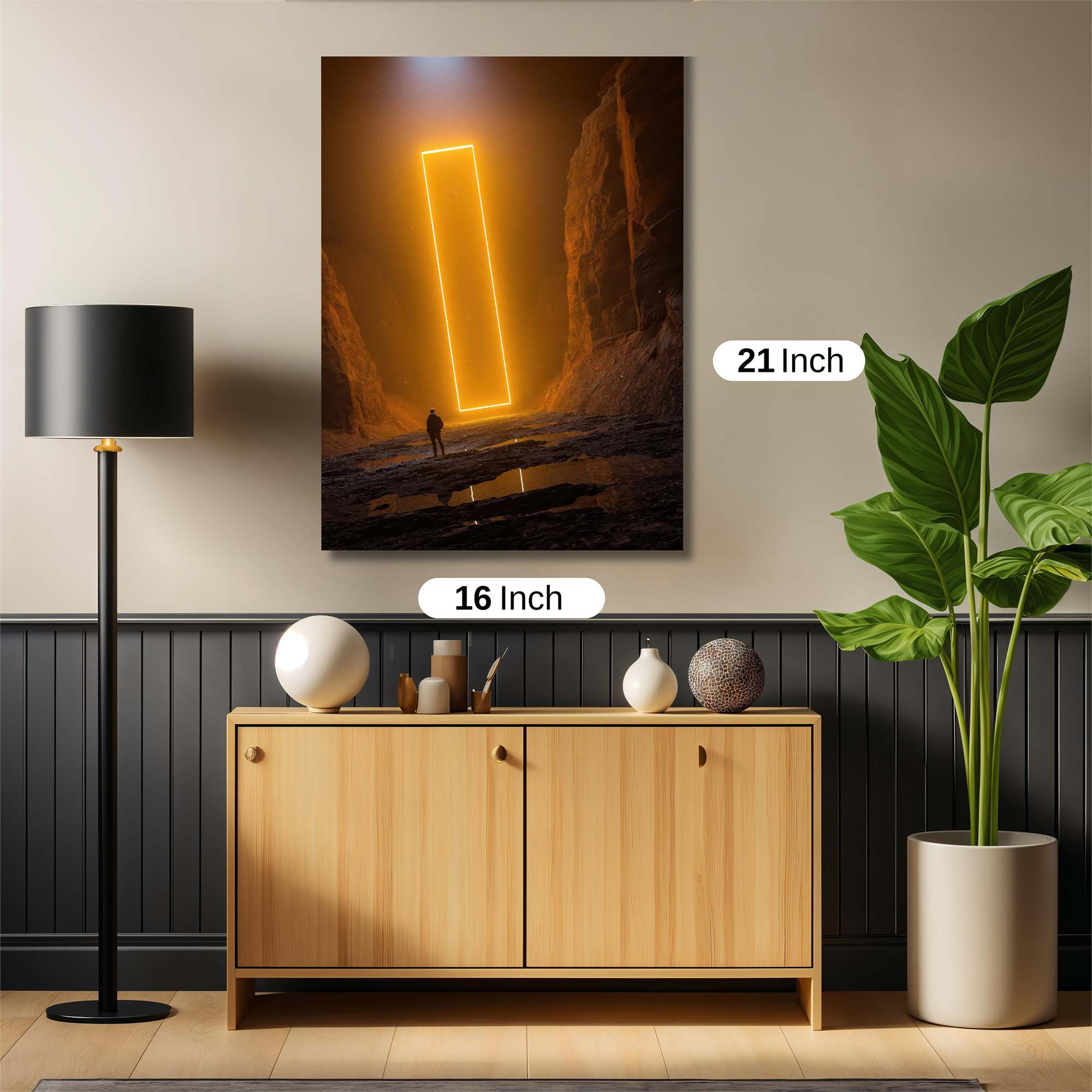 Portal Mystery Safe Wall Magnetic / M
