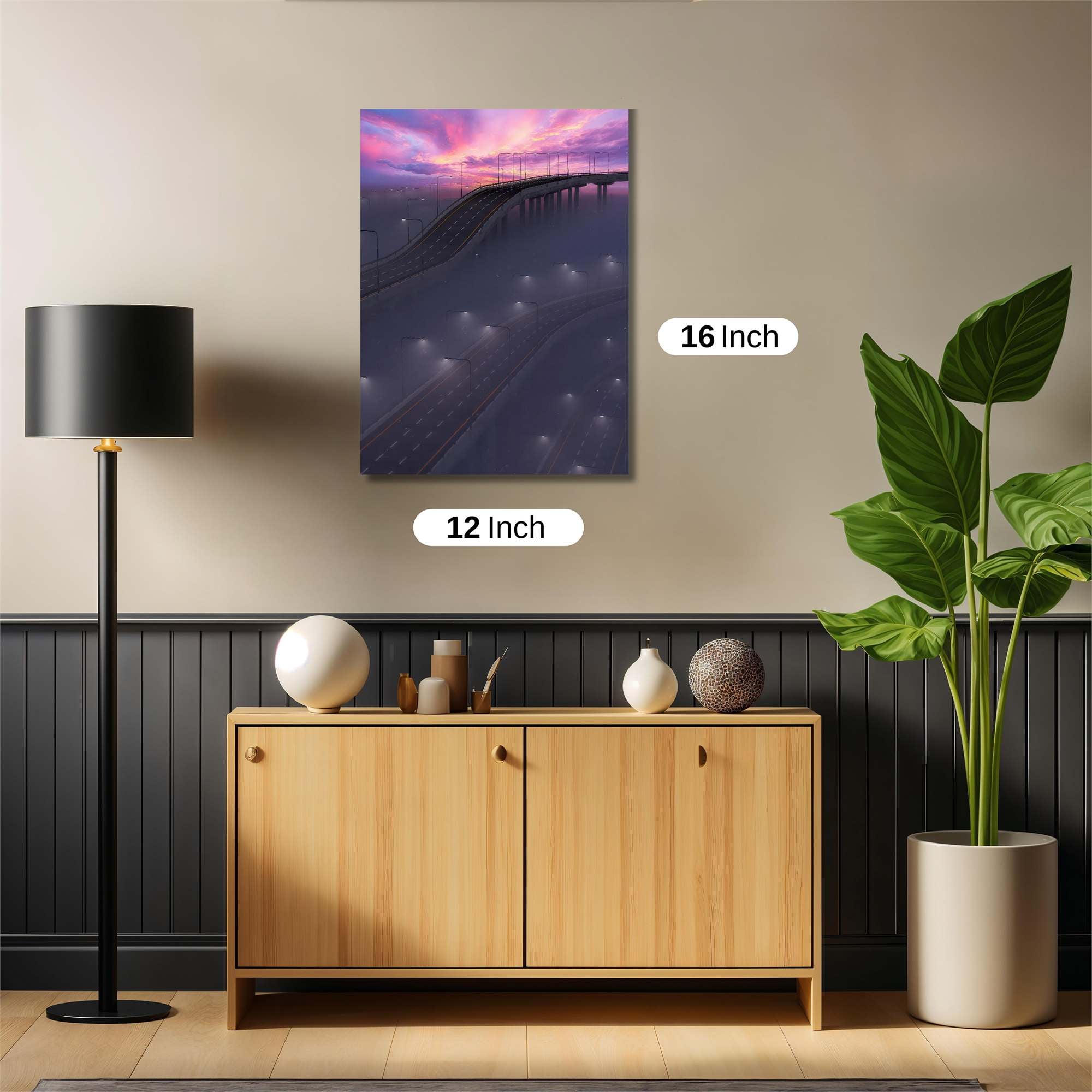 Twilight Bridge Safe Wall Magnetic / M
