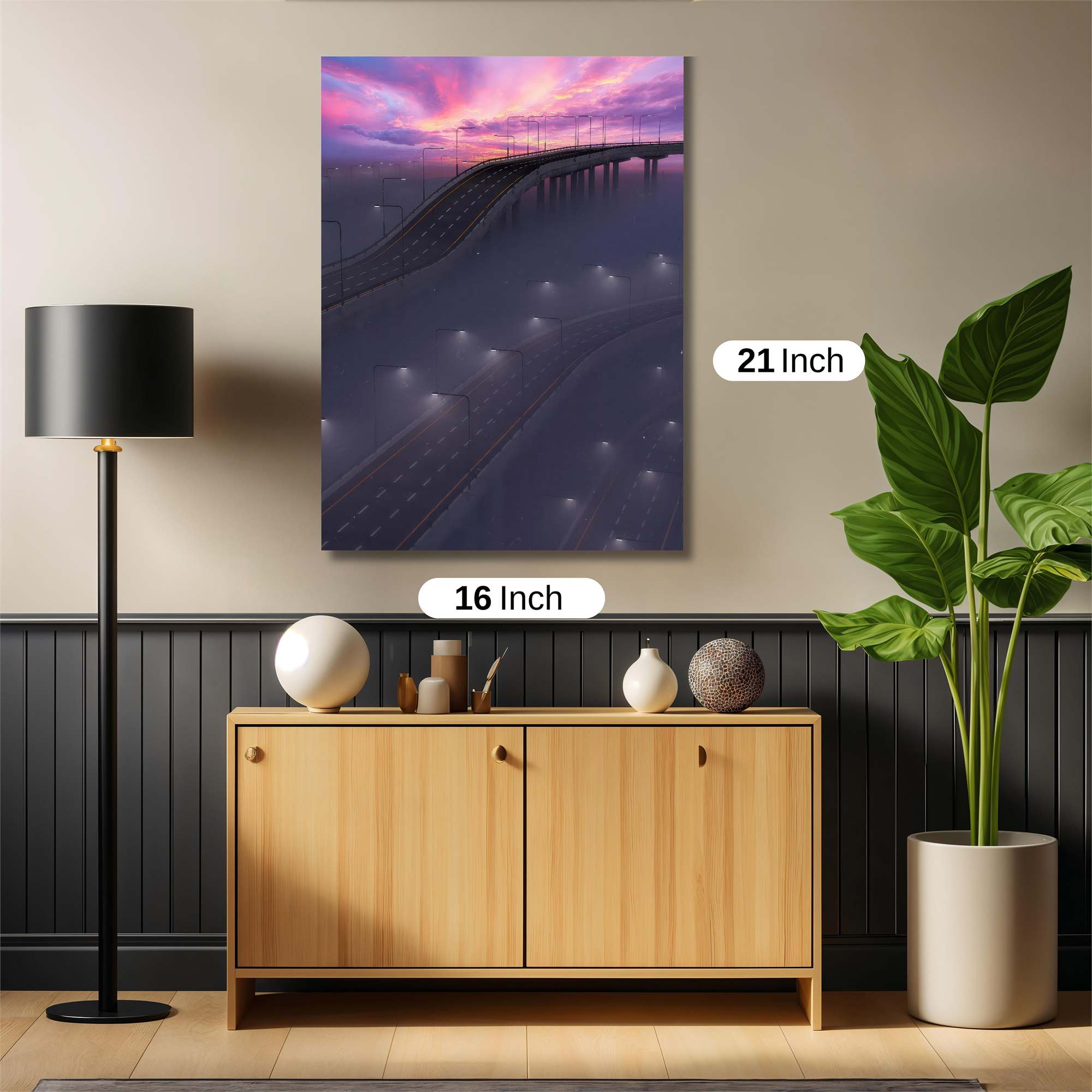 Twilight Bridge Safe Wall Magnetic / M