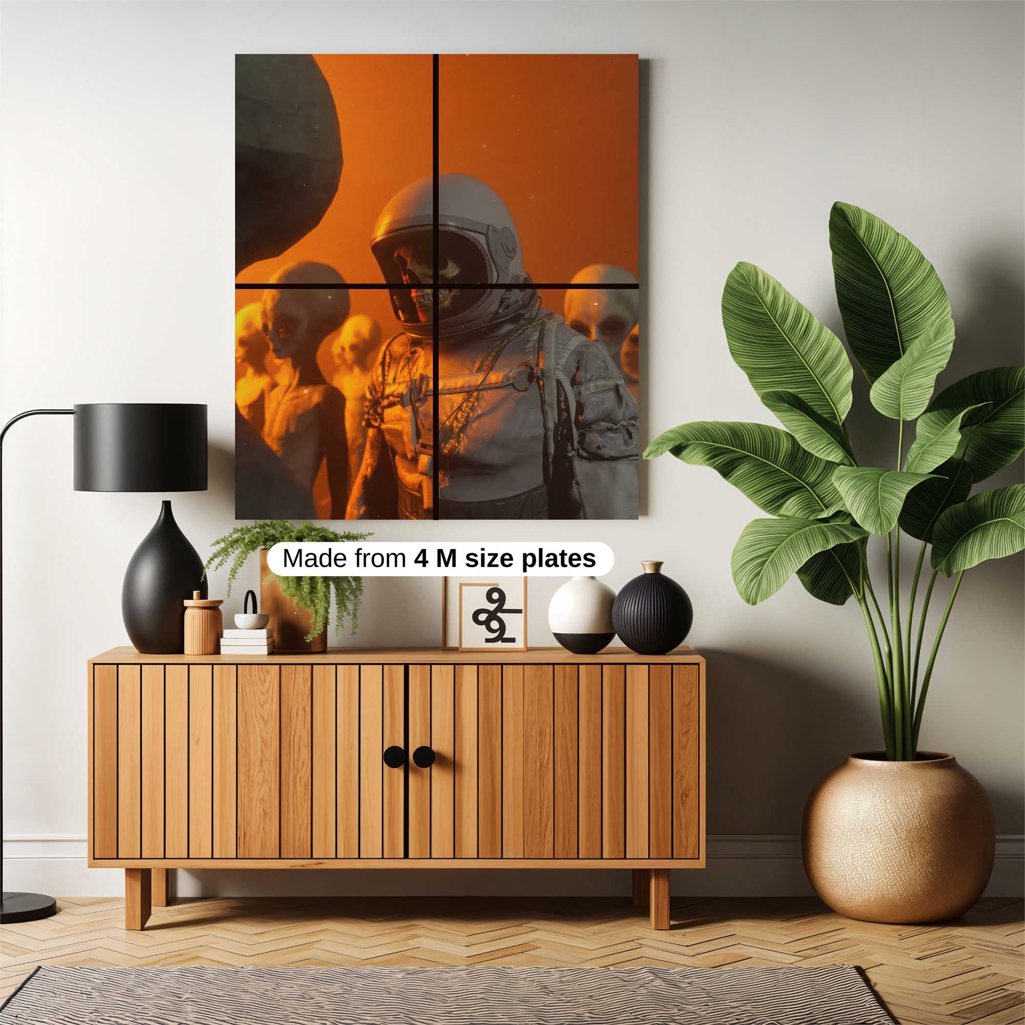Alien Encounter Safe Wall Magnetic / M