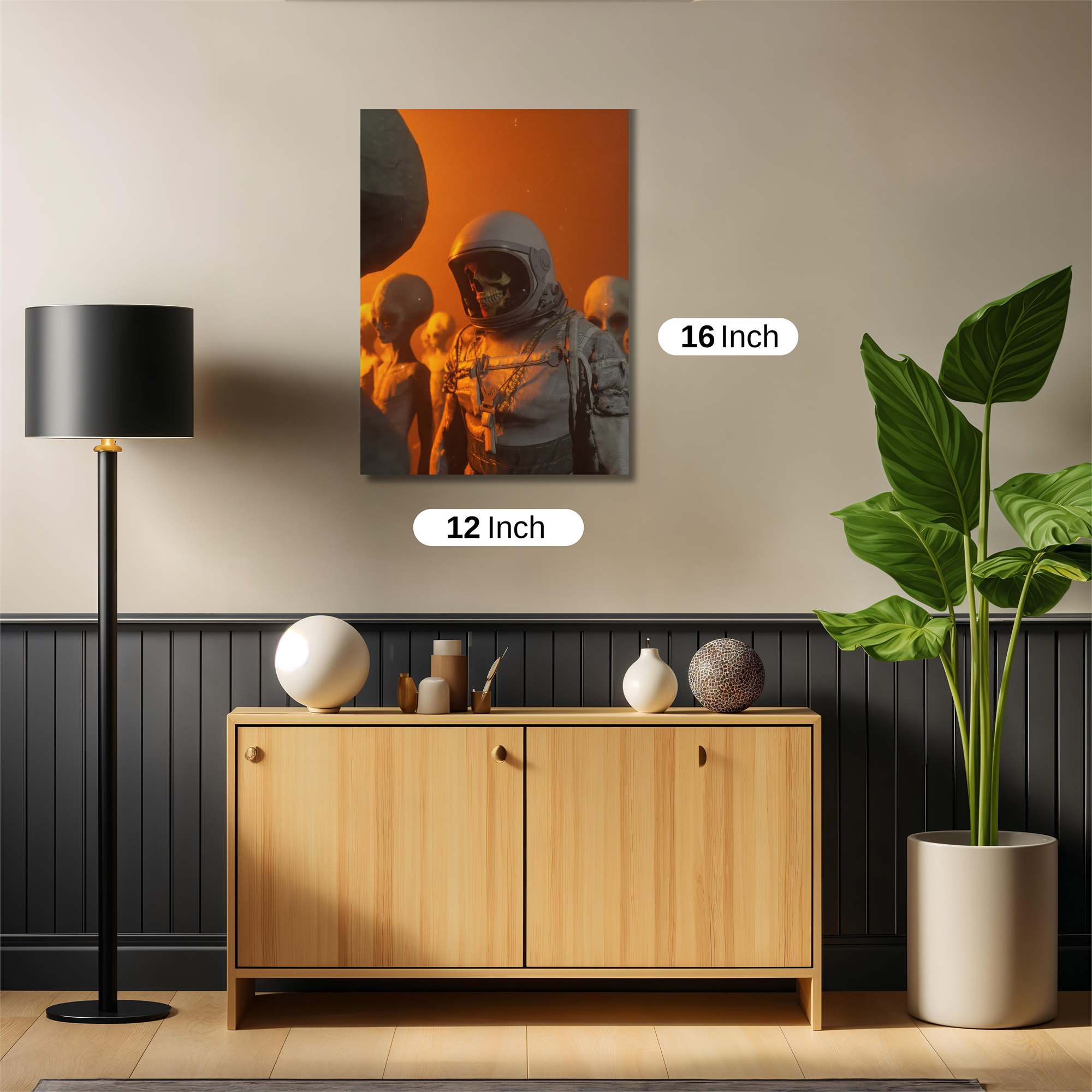Alien Encounter Safe Wall Magnetic / M