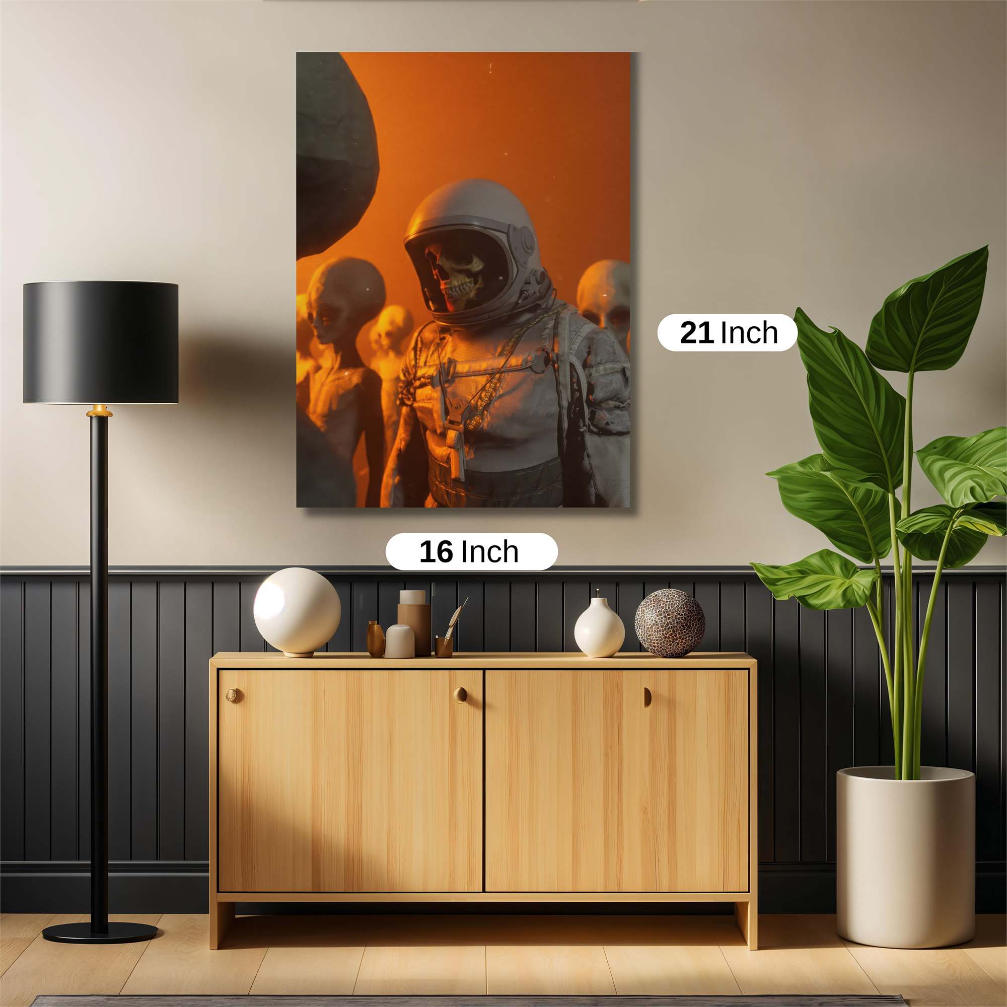 Alien Encounter Safe Wall Magnetic / M