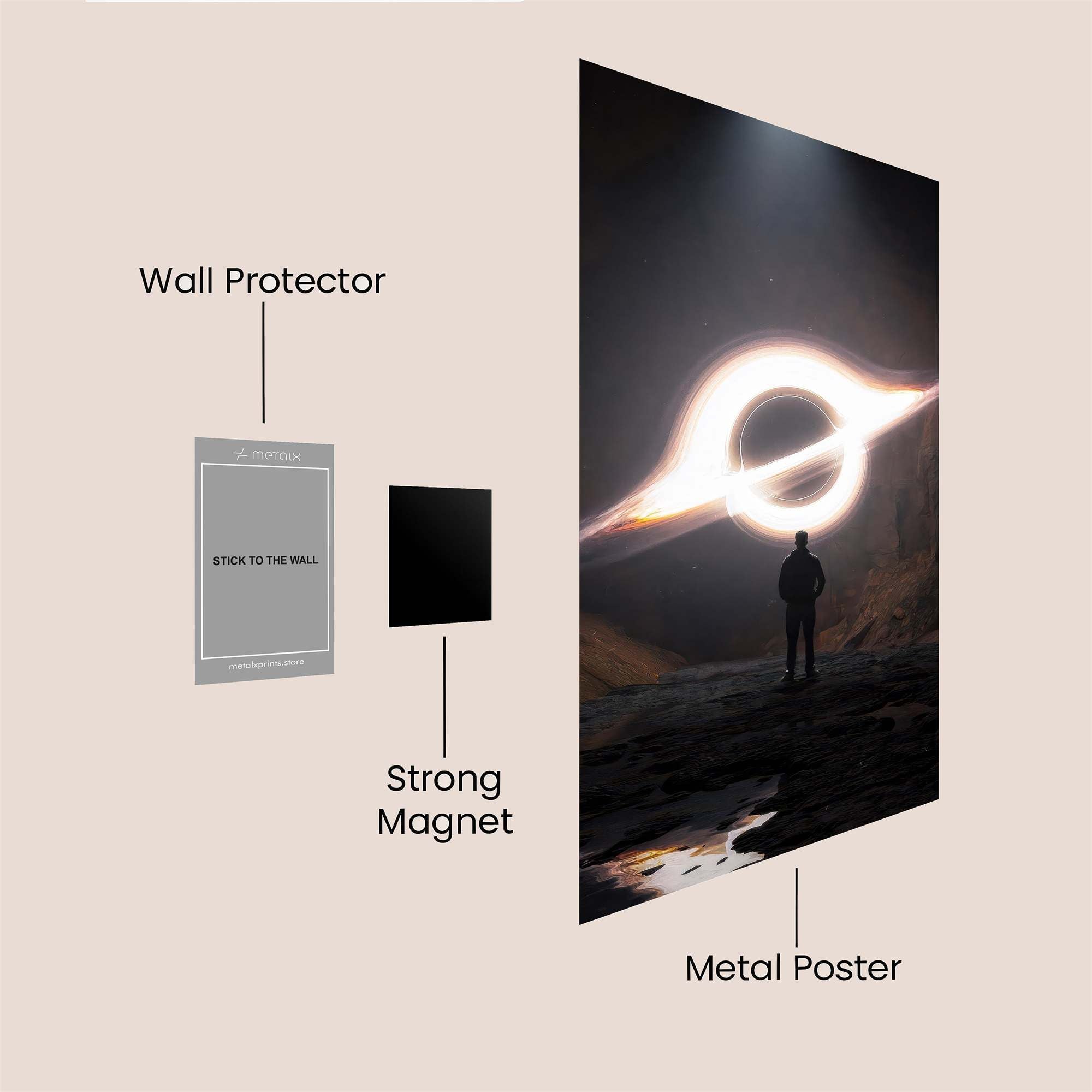 Cosmic Wonder Safe Wall Magnetic / M