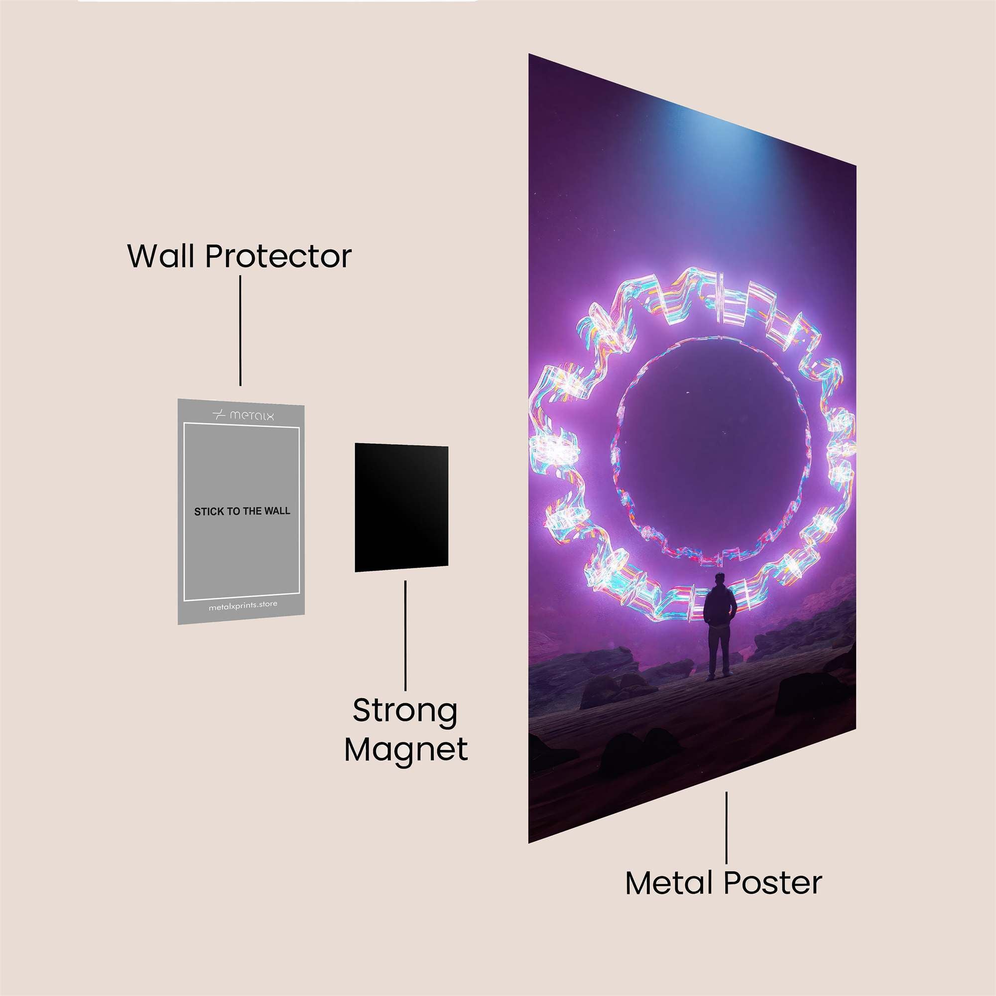 Portal Enigma Safe Wall Magnetic / M