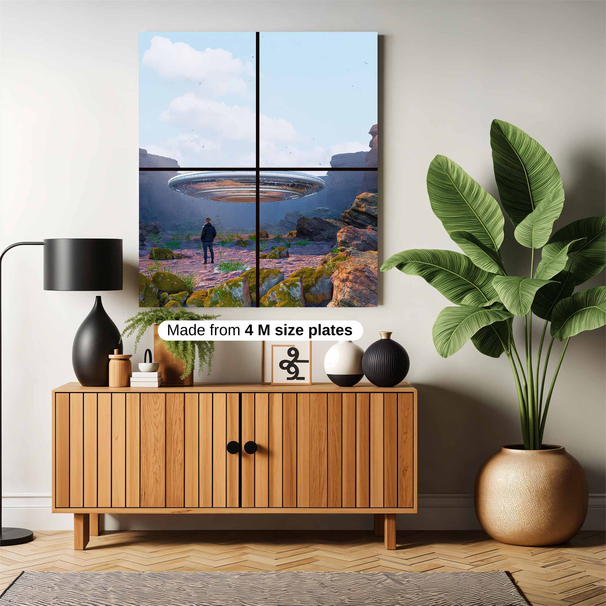 Neon Solitude Safe Wall Magnetic / M