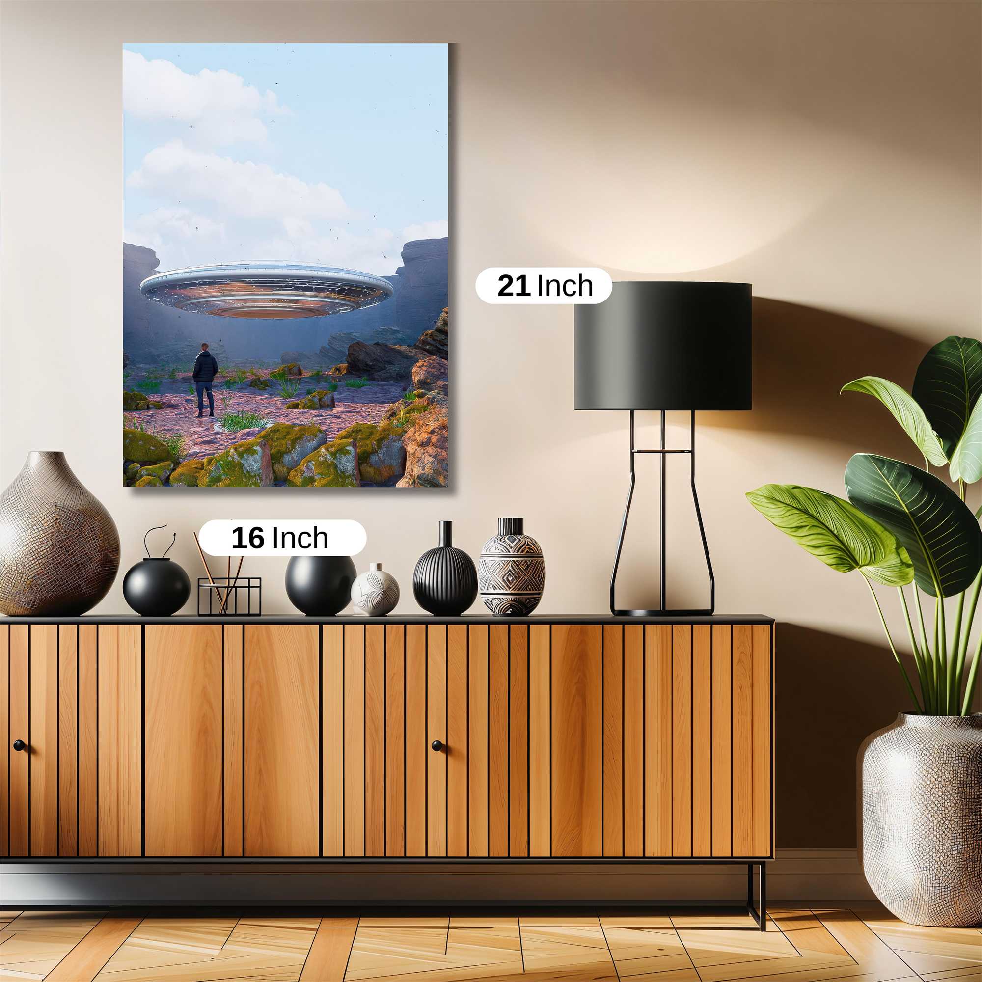 Neon Solitude Safe Wall Magnetic / M