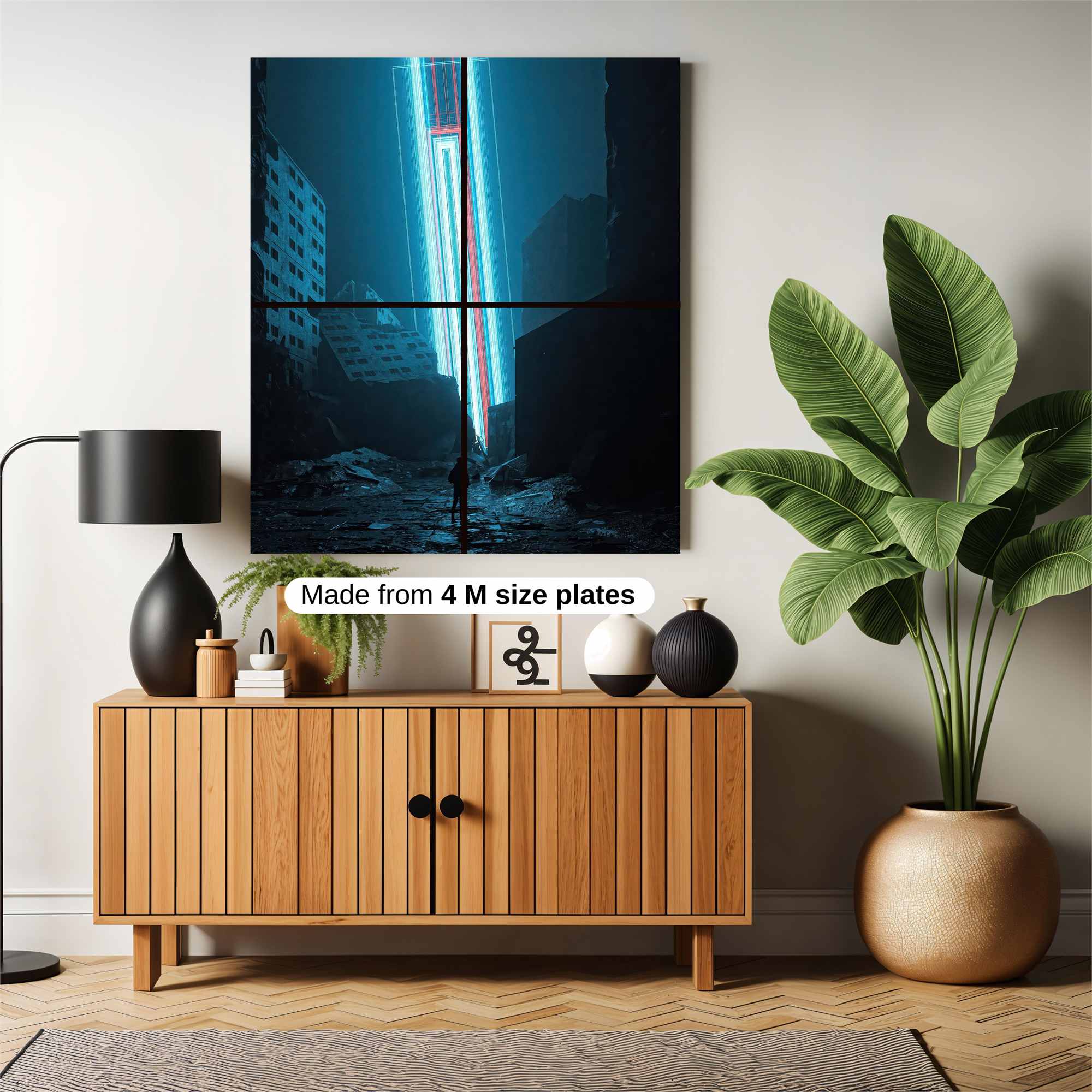 Neon Apocalypse Safe Wall Magnetic / M