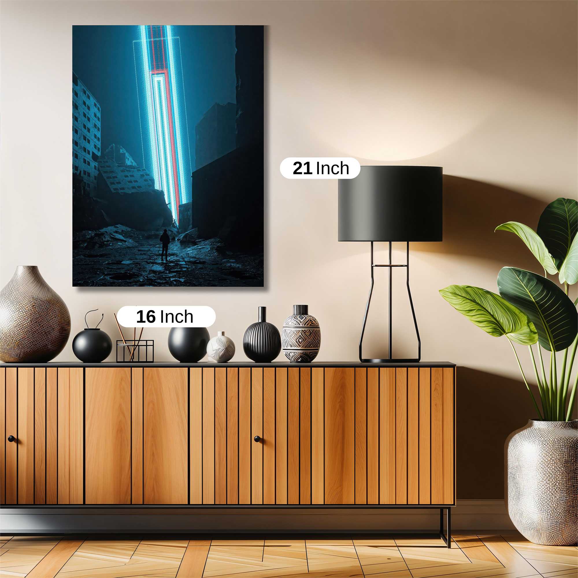 Neon Apocalypse Safe Wall Magnetic / M