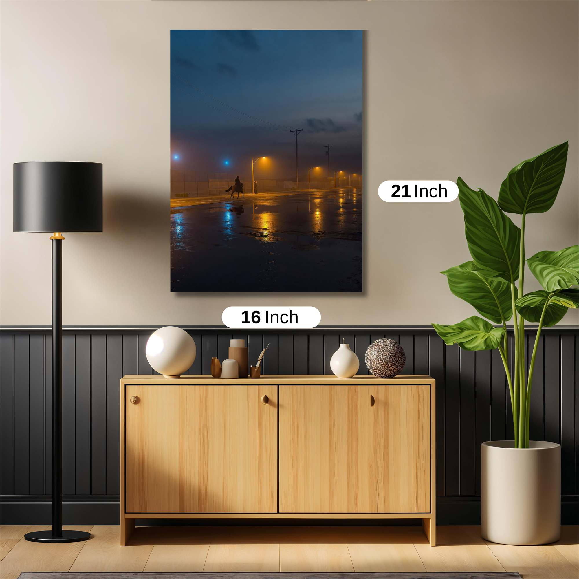 Night Gallop Safe Wall Magnetic / M