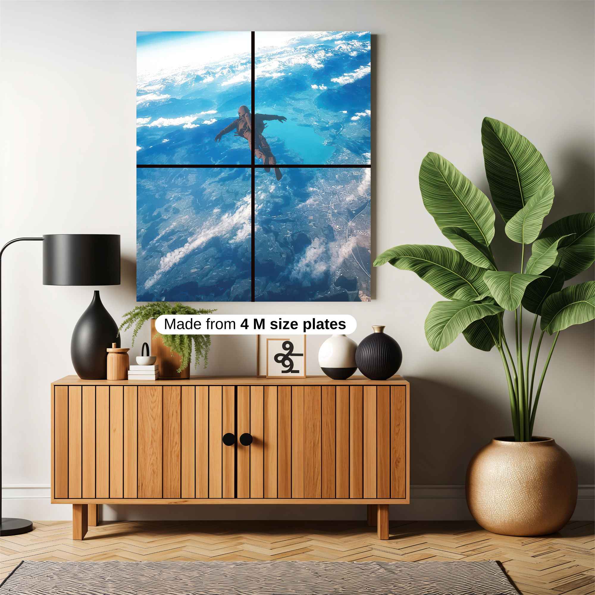 Skydive Serenity Safe Wall Magnetic / M