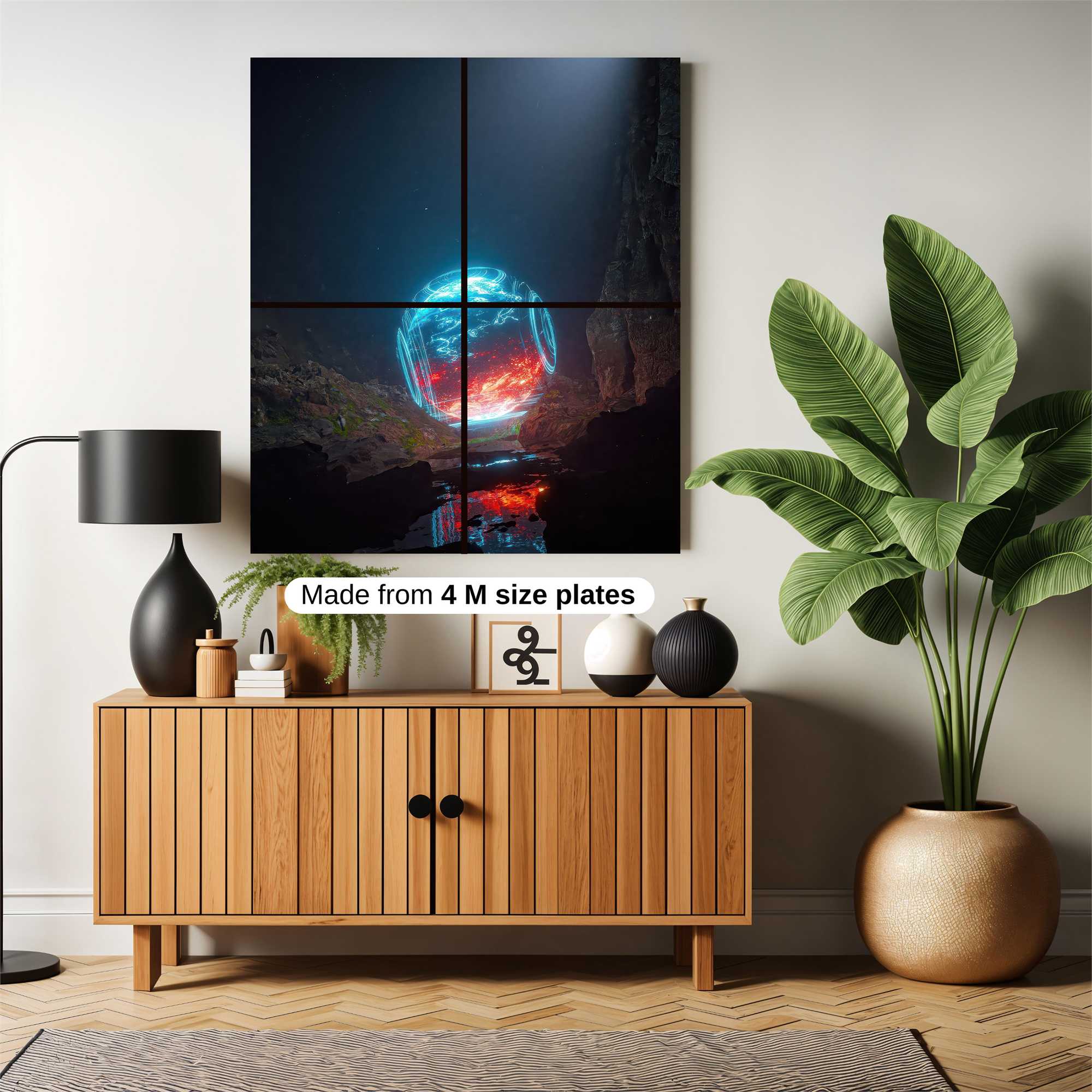 Sphere Enigma Safe Wall Magnetic / M