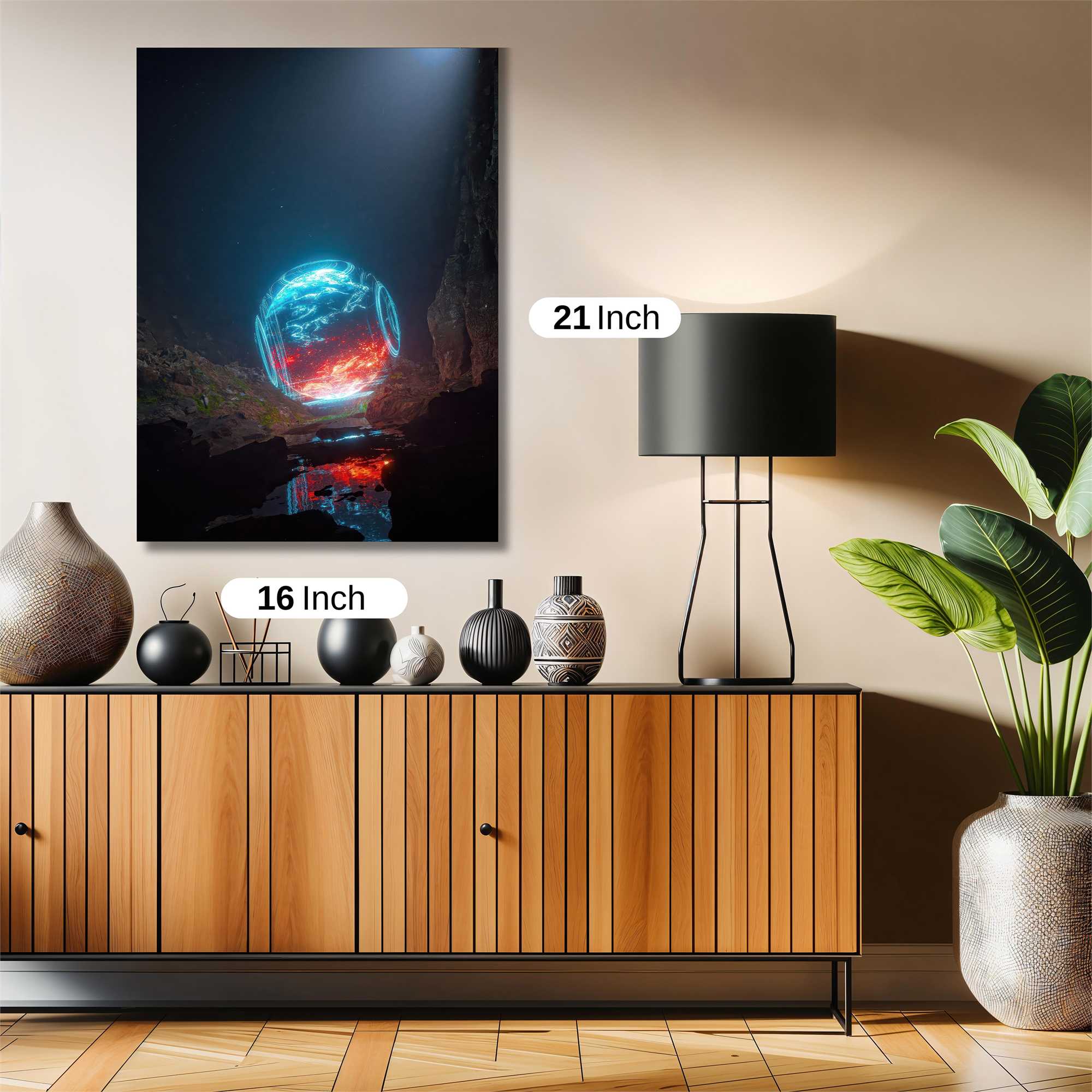 Sphere Enigma Safe Wall Magnetic / M