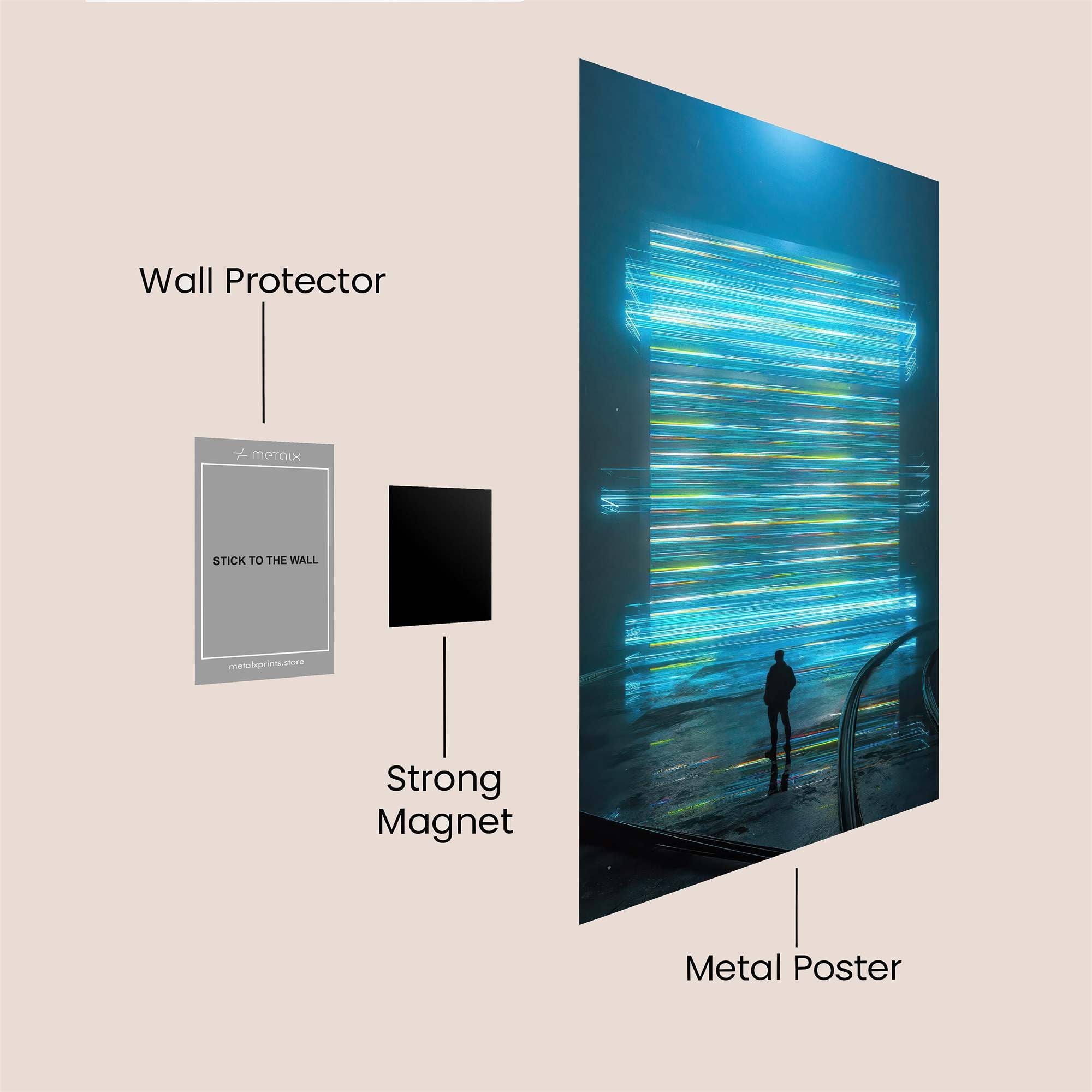 Portal Enigmatic Safe Wall Magnetic / M