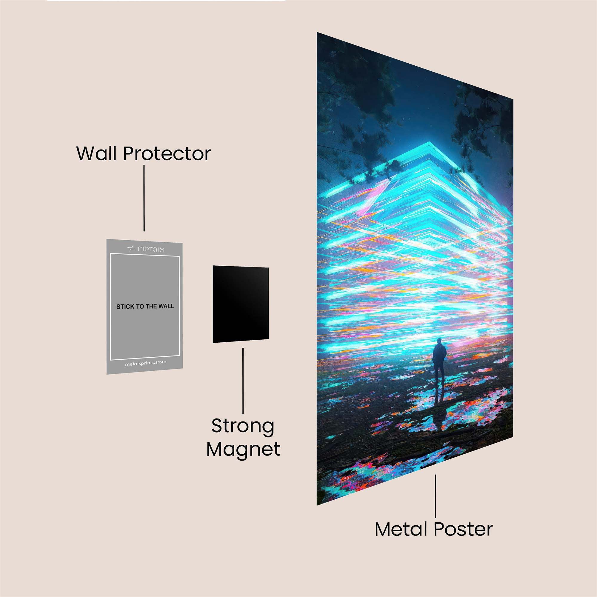 Portal Enigma Safe Wall Magnetic / M