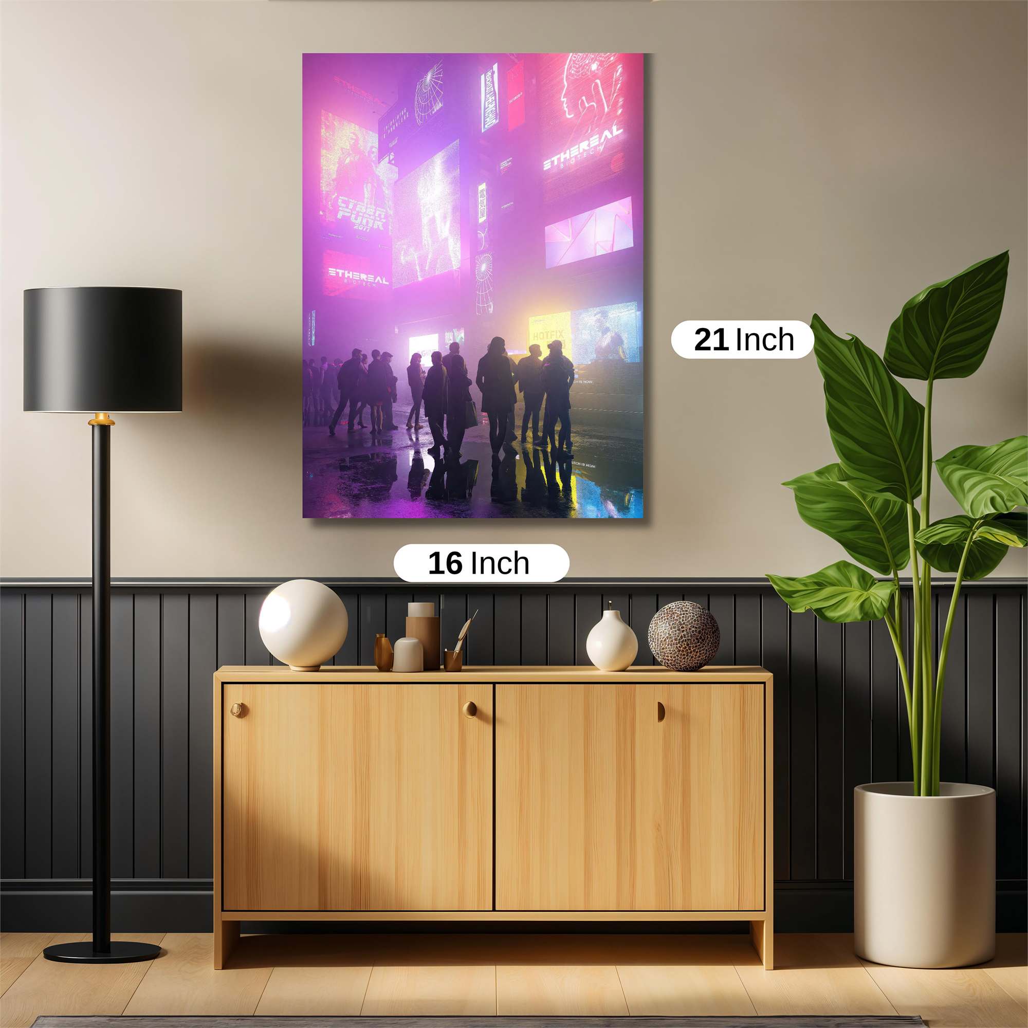 Neon Dream Safe Wall Magnetic / M