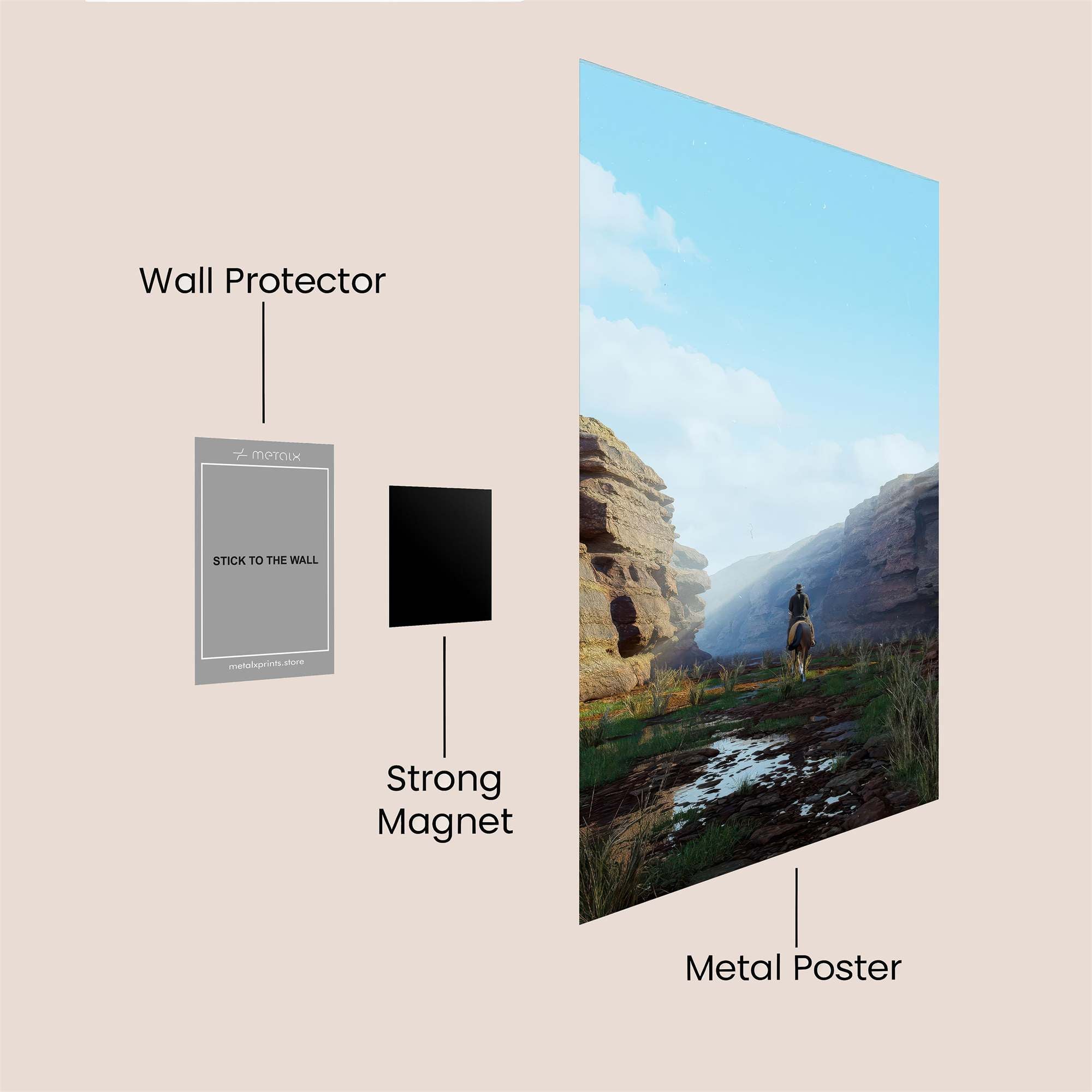 Canyon Quest Safe Wall Magnetic / M